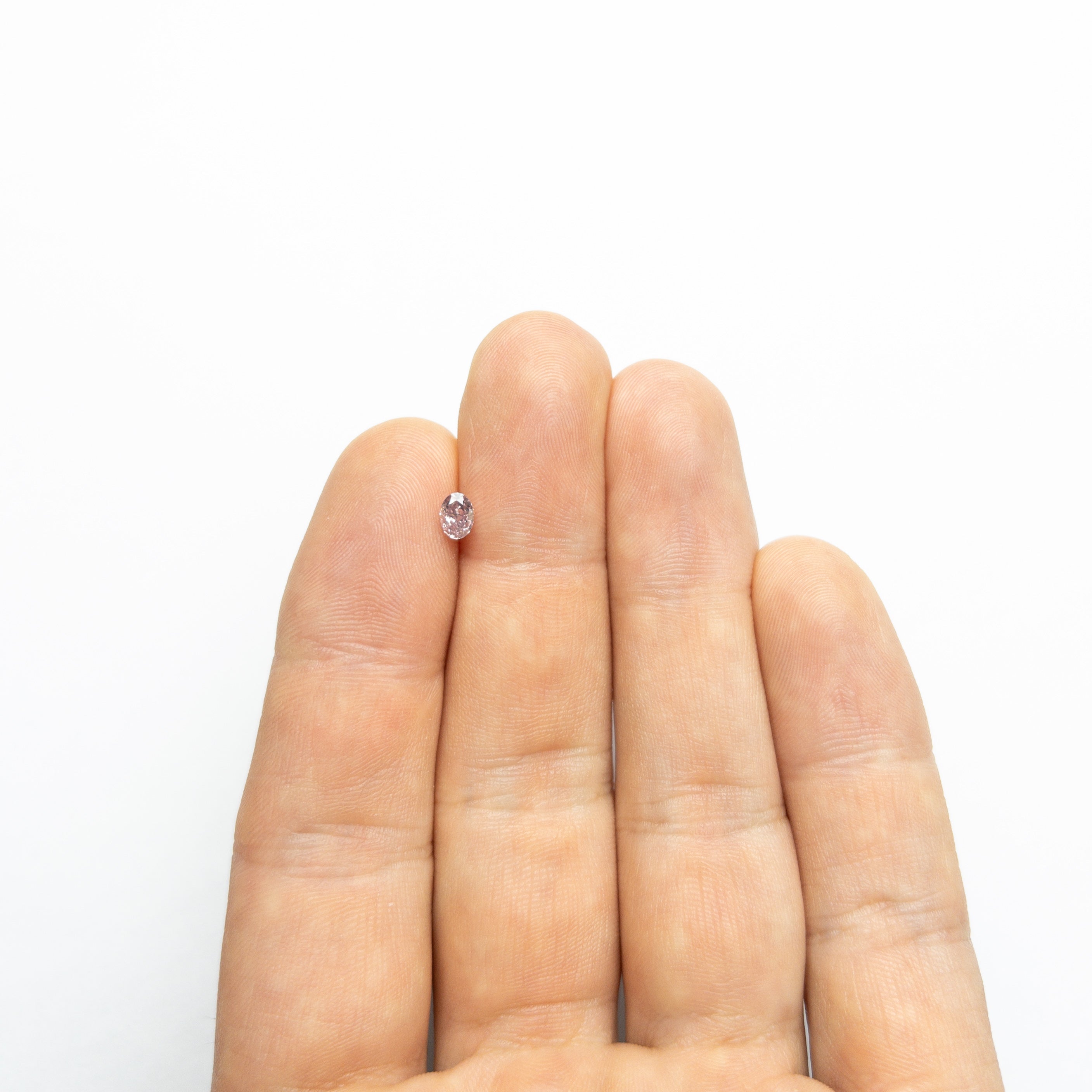 0.40ct 4.98x3.64x2.68mm GIA I1 Fancy Intense Purple-Pink Oval Brilliant ๐ฆ๐บ 24120-01