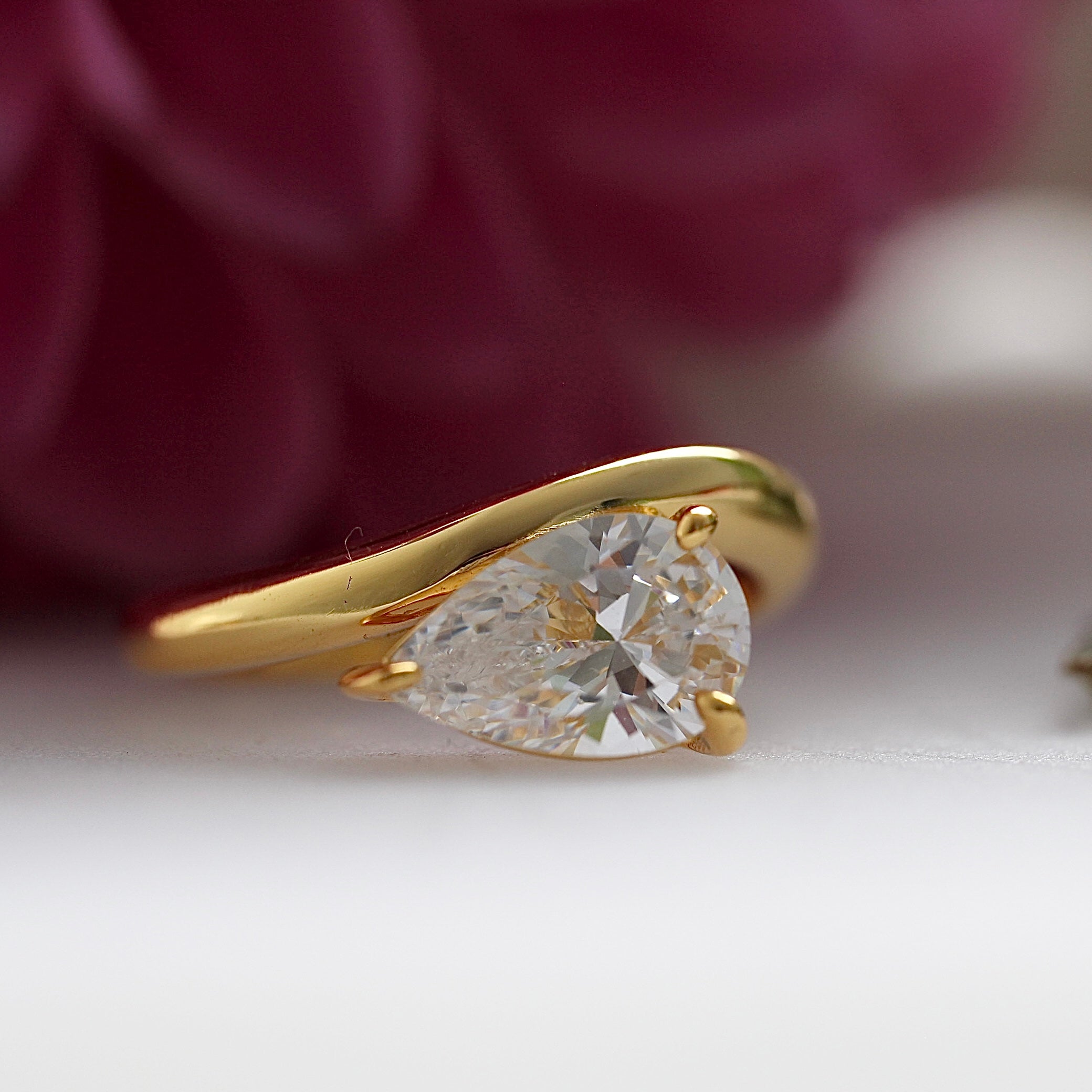 Base ~ Ains Ring - Moissanite- Ready to Ship