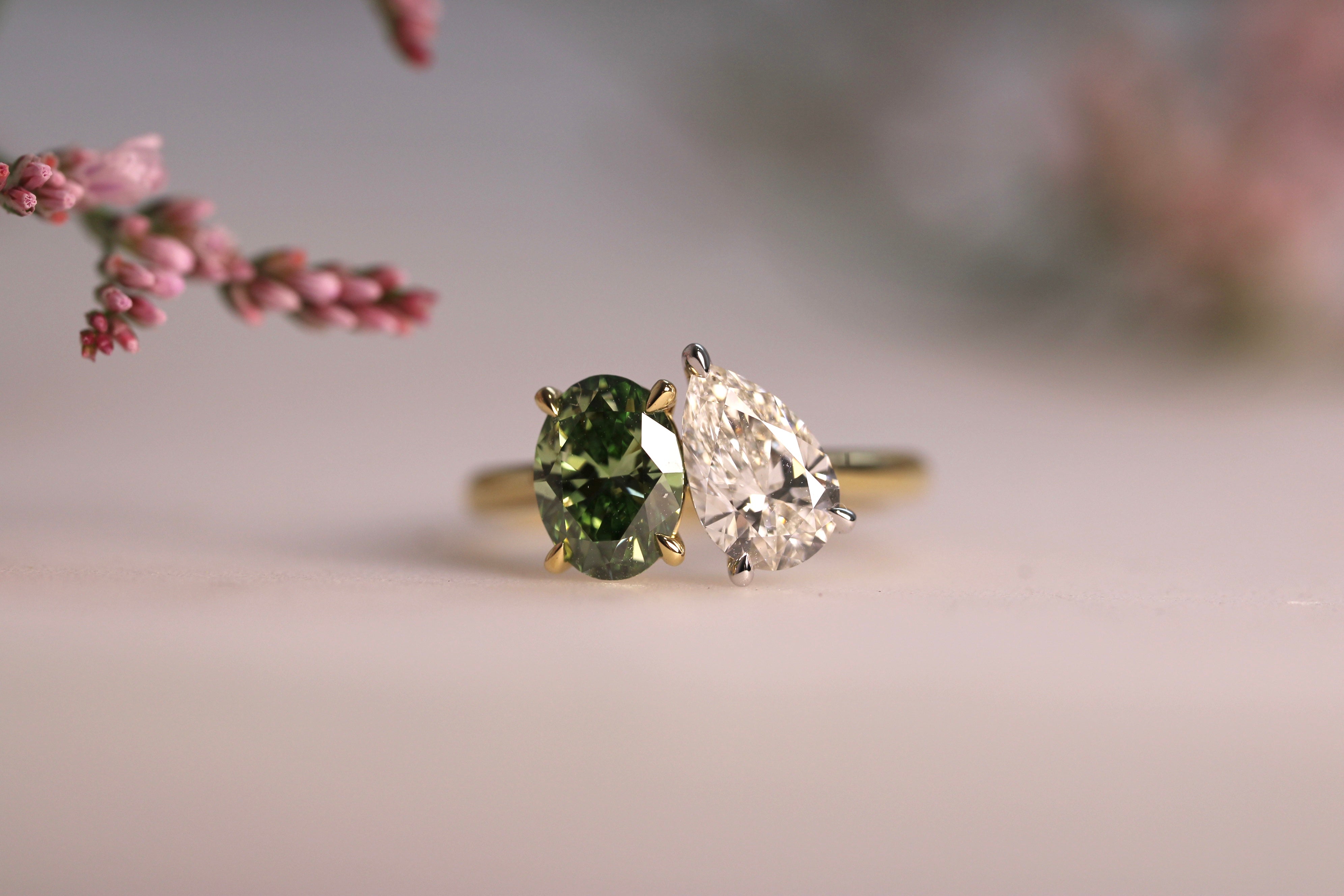 Lab Grown Diamond Toi et Moi – Ready to Ship