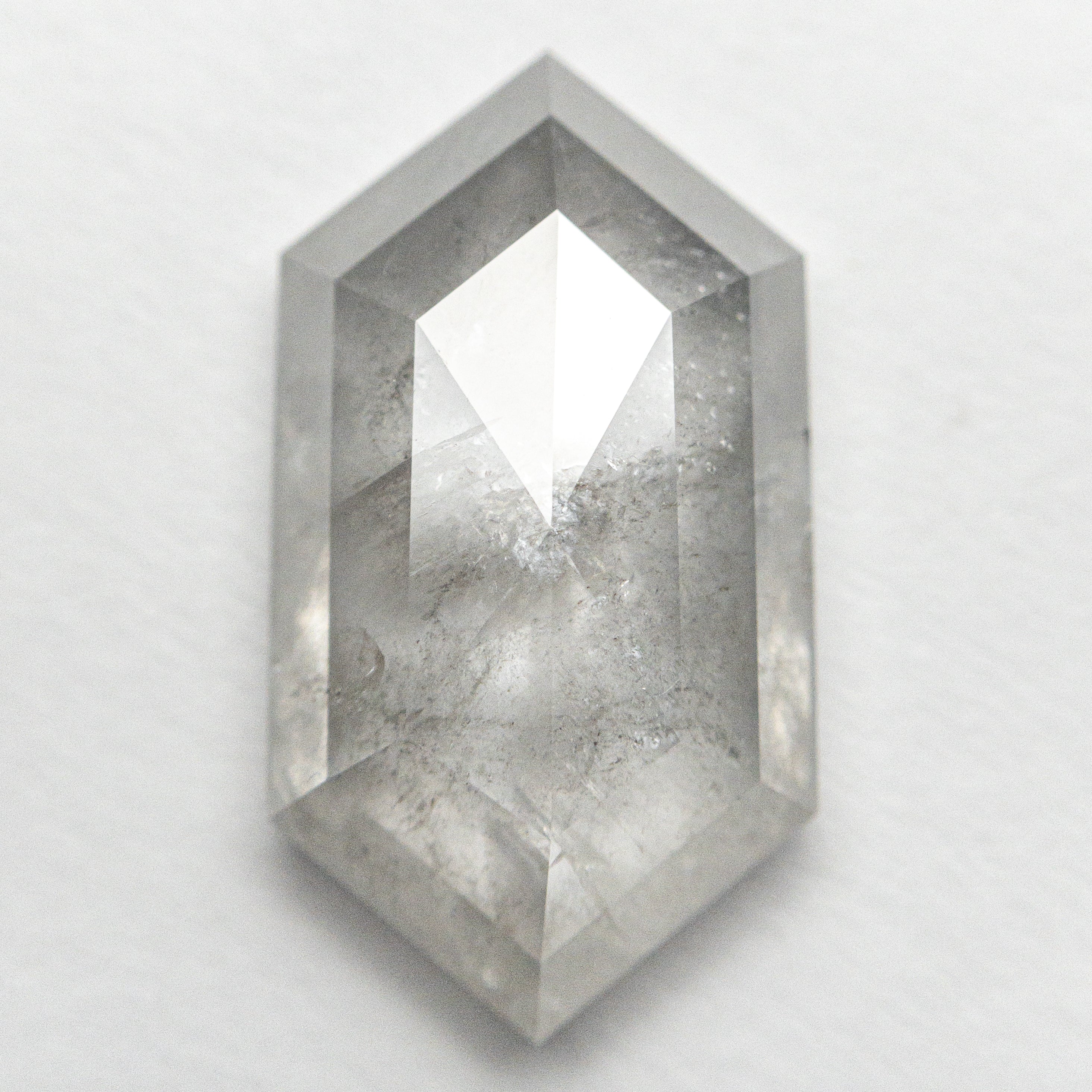 4.16ct 14.96x8.27x3.62mm Hexagon Rosecut 18911-01