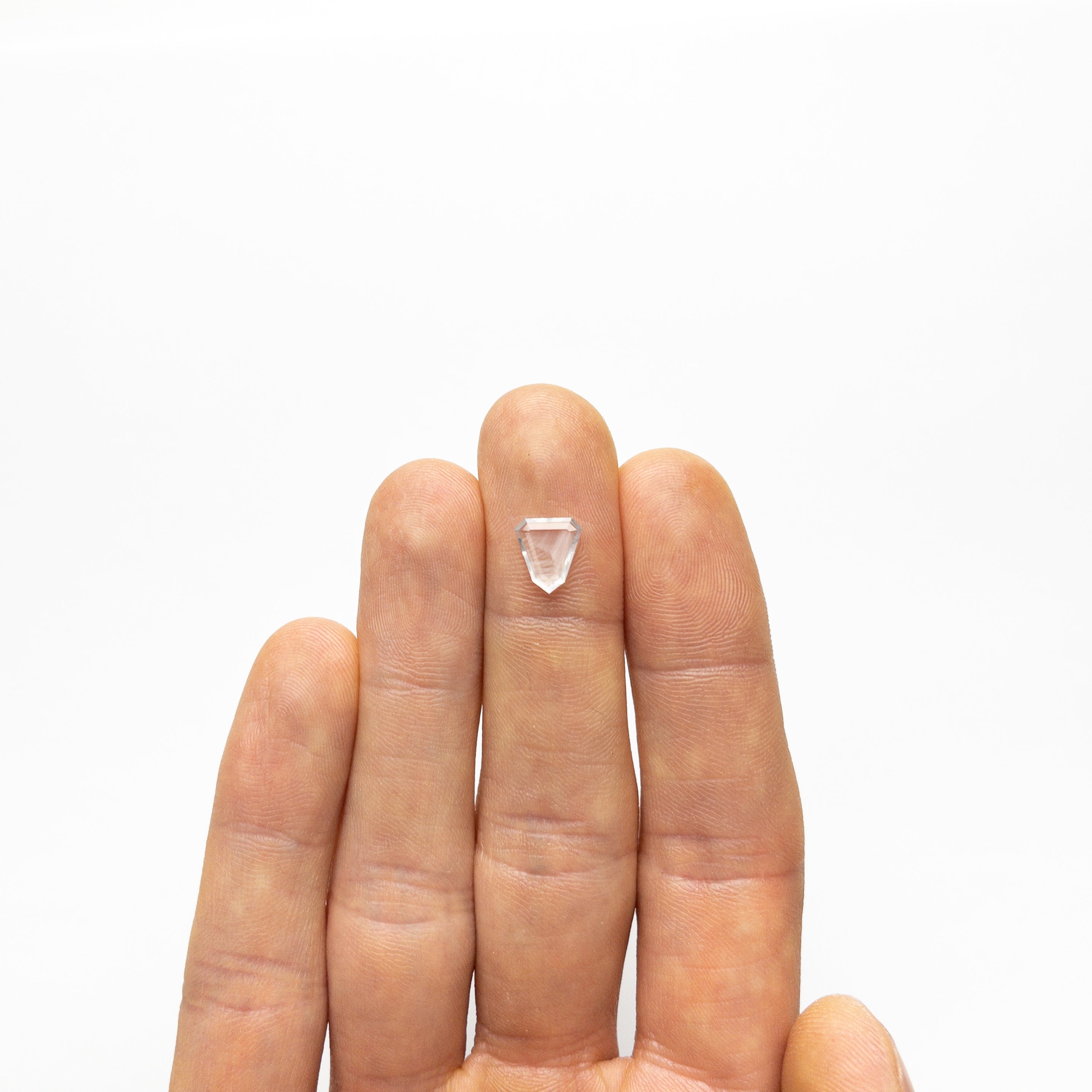 1.02ct 8.71x7.81x1.52mm Shield Portrait Cut Sapphire 20774-01