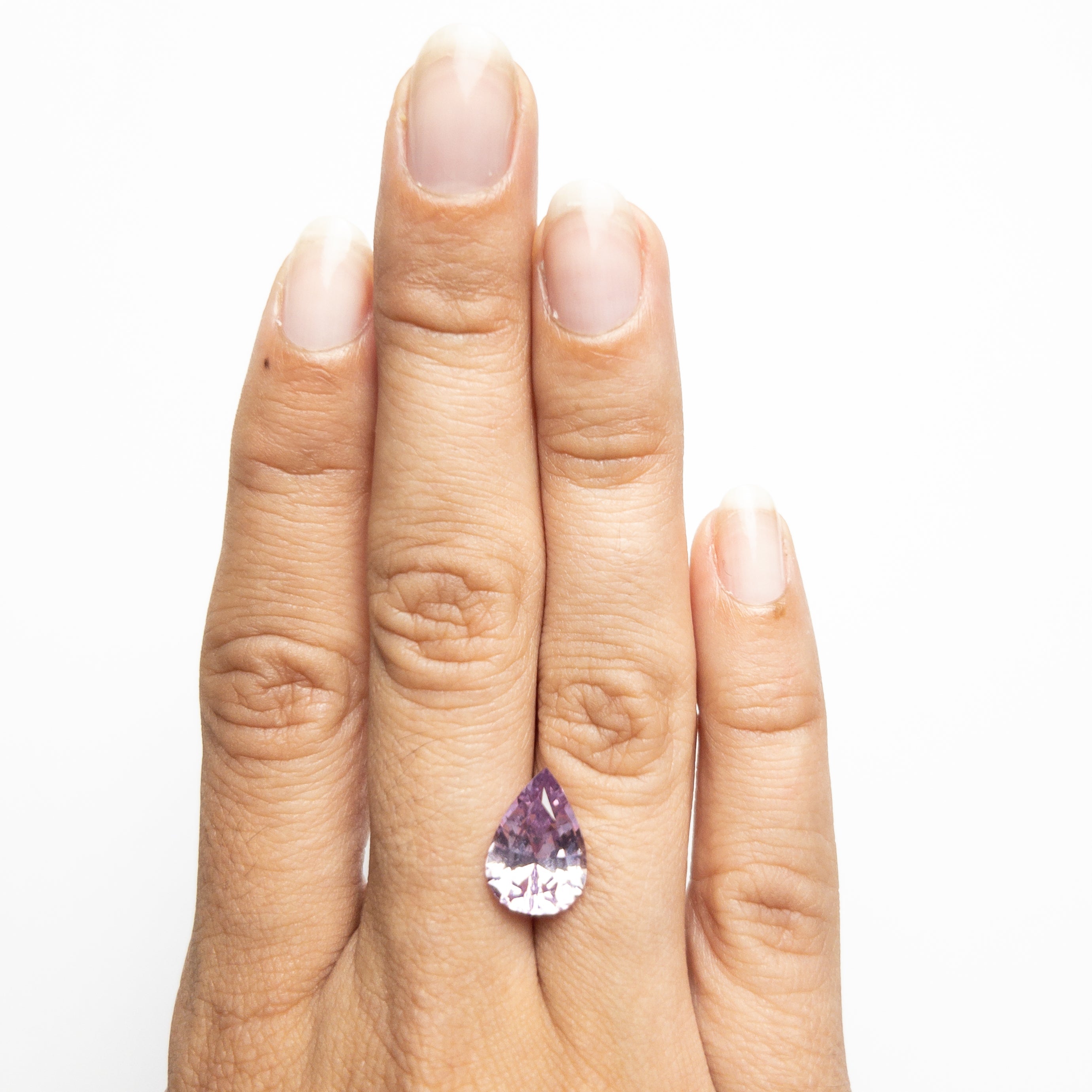 5.07ct 12.92x9.15x6.03mm Pear Brilliant Cut Sapphire 21584-01