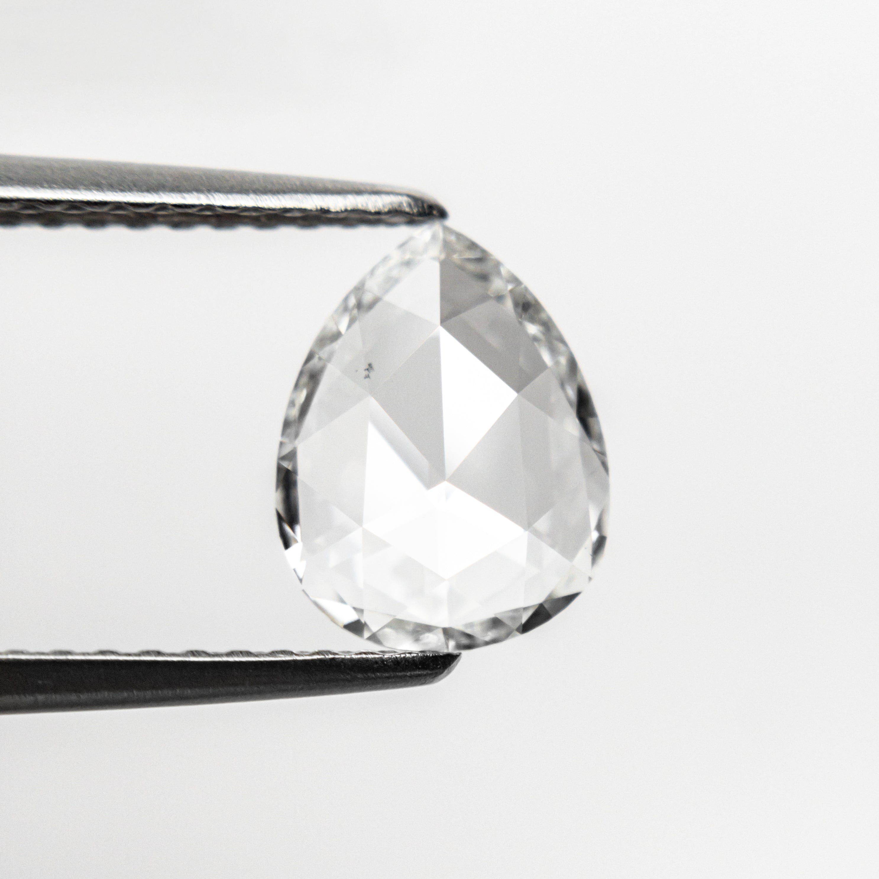 1.01ct 8.82x6.86x1.80mm SI1+ F Pear Rosecut 21940-01