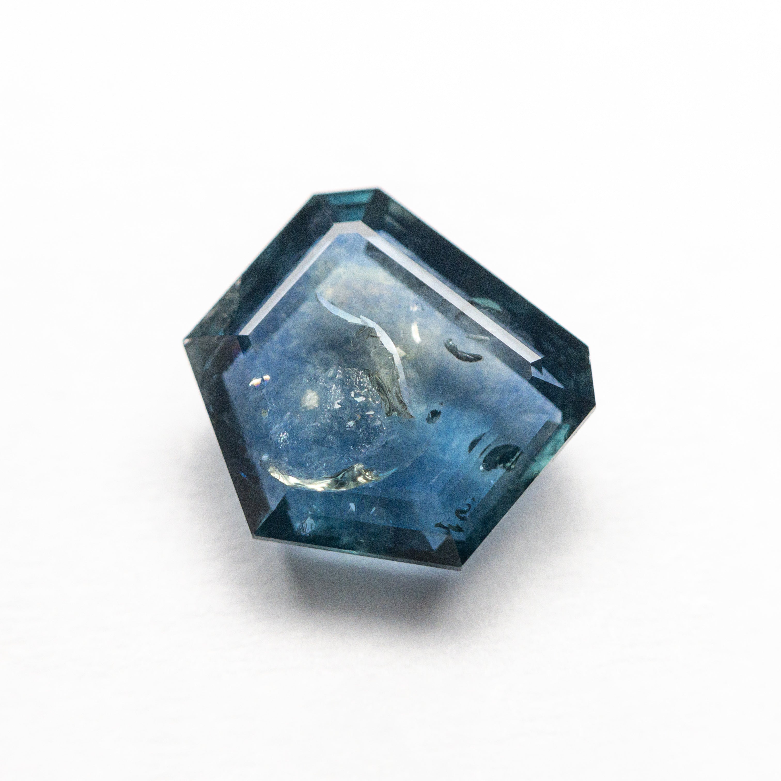 2.67ct 7.99x8.04x3.67mm Shield Rosecut Sapphire 22434-52