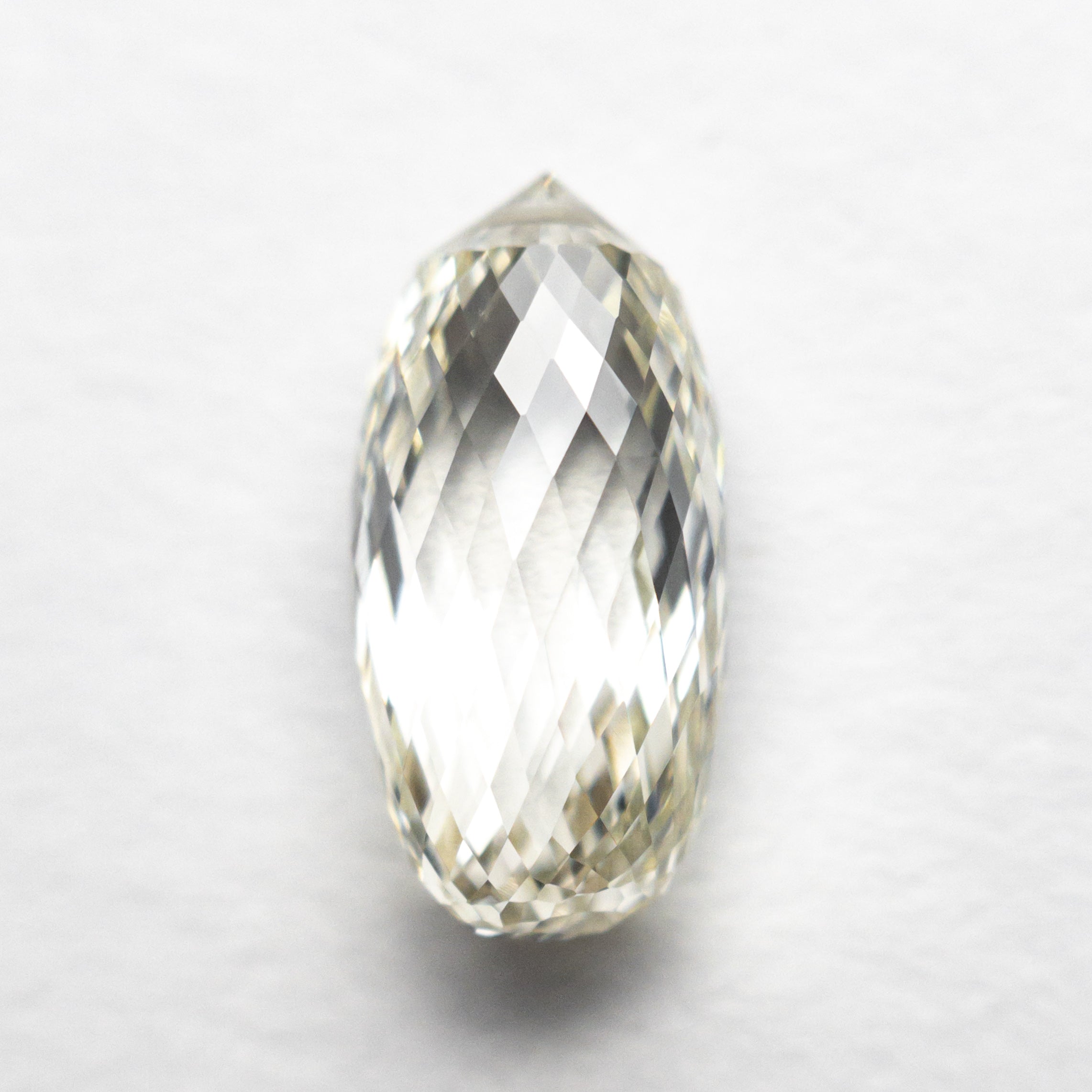 2.03ct 10.04x4.88x4.35mm VVS O-P Briolette Cut 23898-01