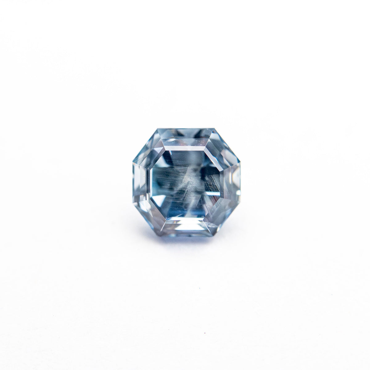 0.91ct 5.07x5.03x4.12mm Cut Corner Square Step Cut Sapphire 23903-16