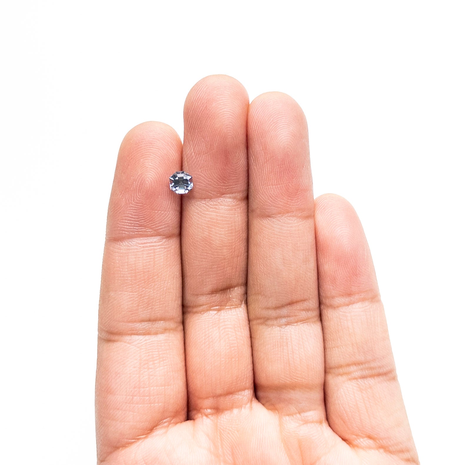 0.91ct 5.07x5.03x4.12mm Cut Corner Square Step Cut Sapphire 23903-16