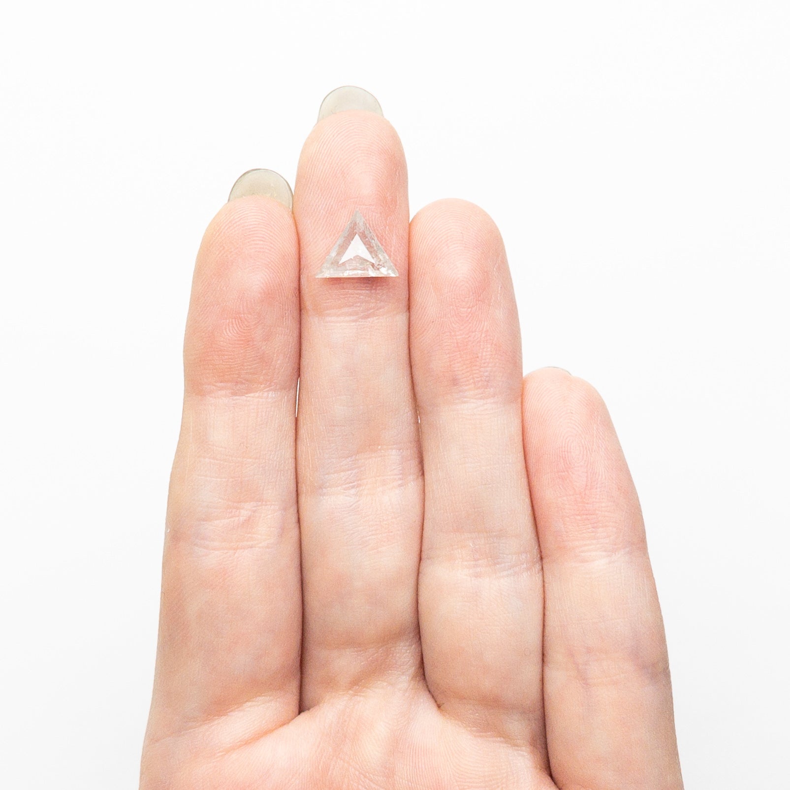 1.23ct 8.49x9.22x2.74mm Triangle Rosecut 25807-31