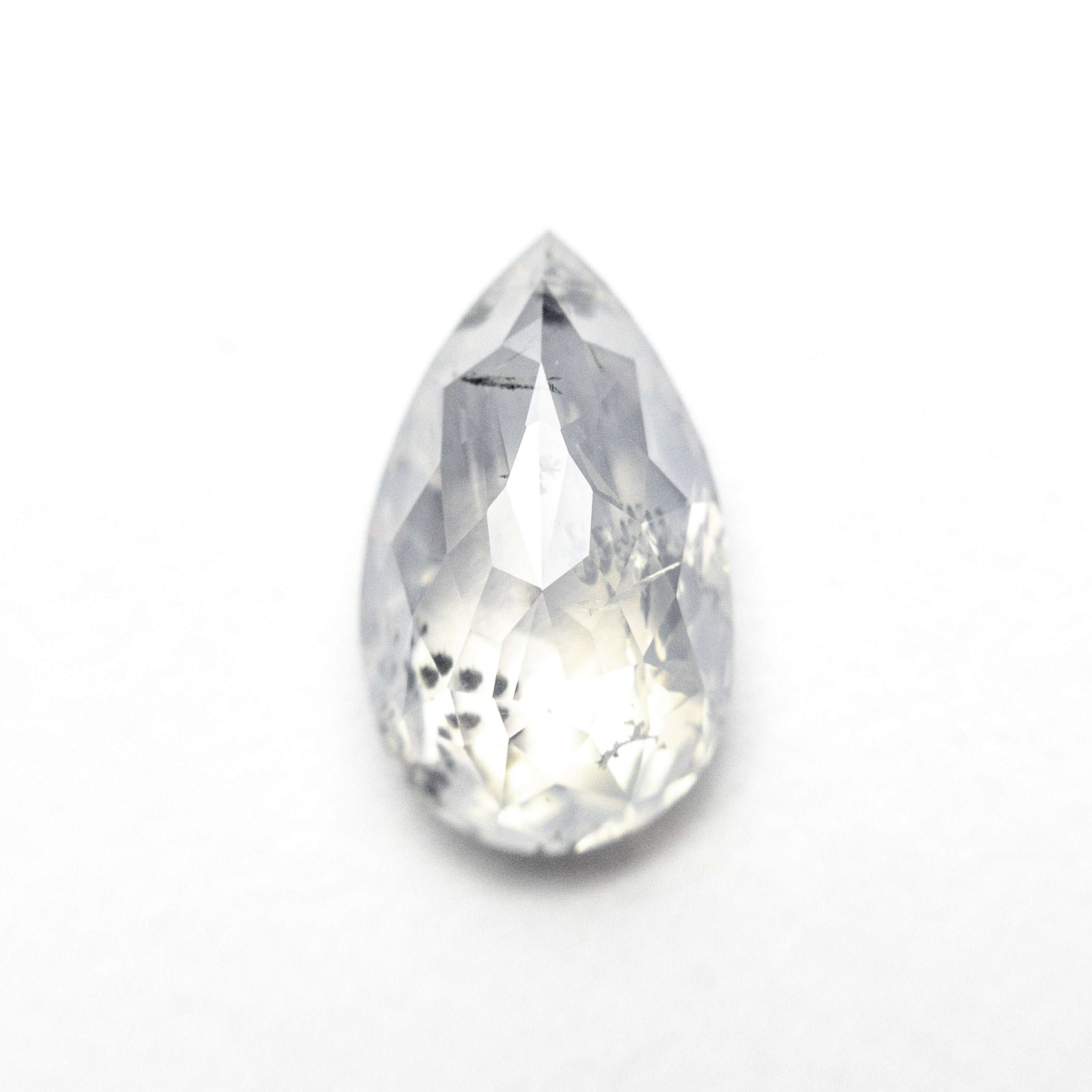 1.98ct 10.34x6.22x3.77mm Fancy White Pear Double Cut 26787-27