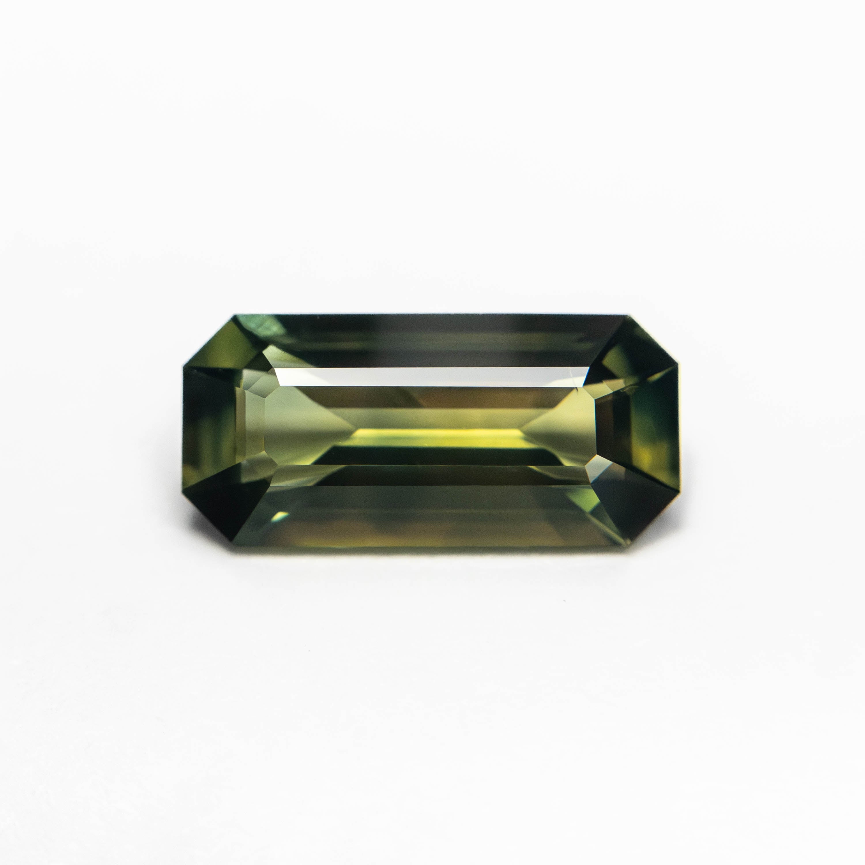 1.10ct 9.42x4.42x2.71mm Cut Corner Rectangle Step Cut Sapphire 27329-01