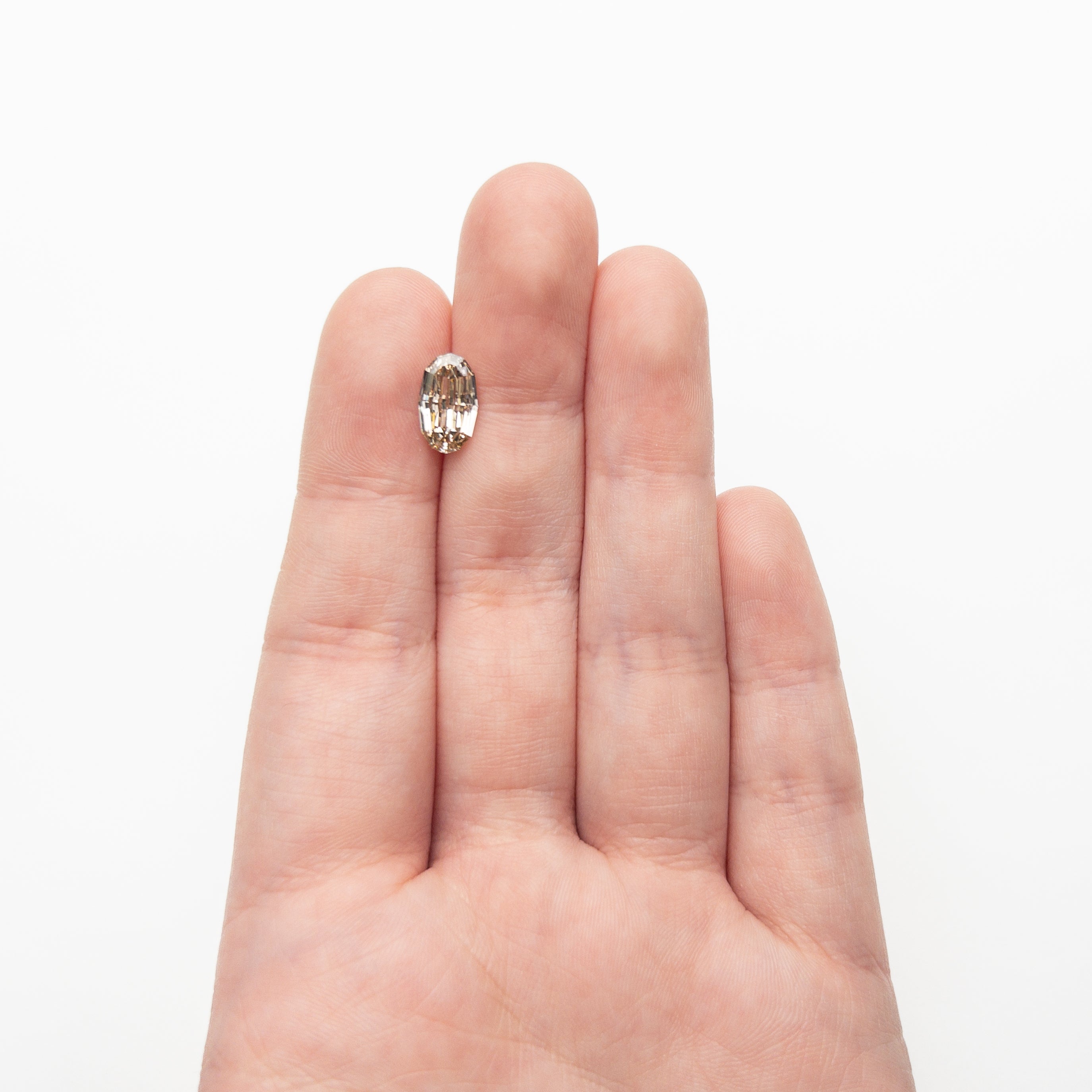2.01ct 10.87x6.41x3.45mm SI2 C5 Geo Oval Step Cut ๐ฟ๐ฆ 27515-06