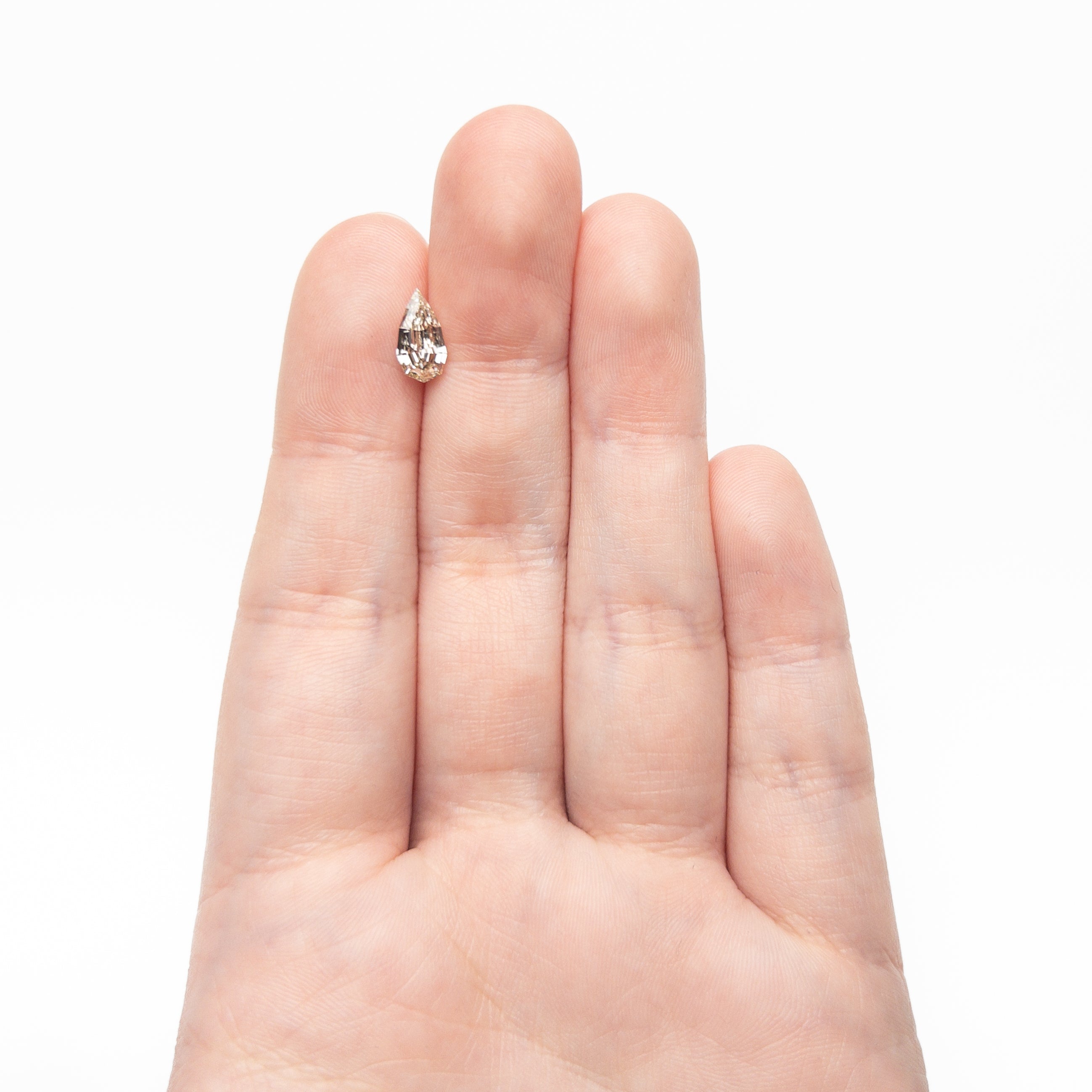 1.02ct 9.61x5.09x3.09mm SI1 Y-Z Geo Pear Step Cut ๐ฟ๐ฆ 27518-03