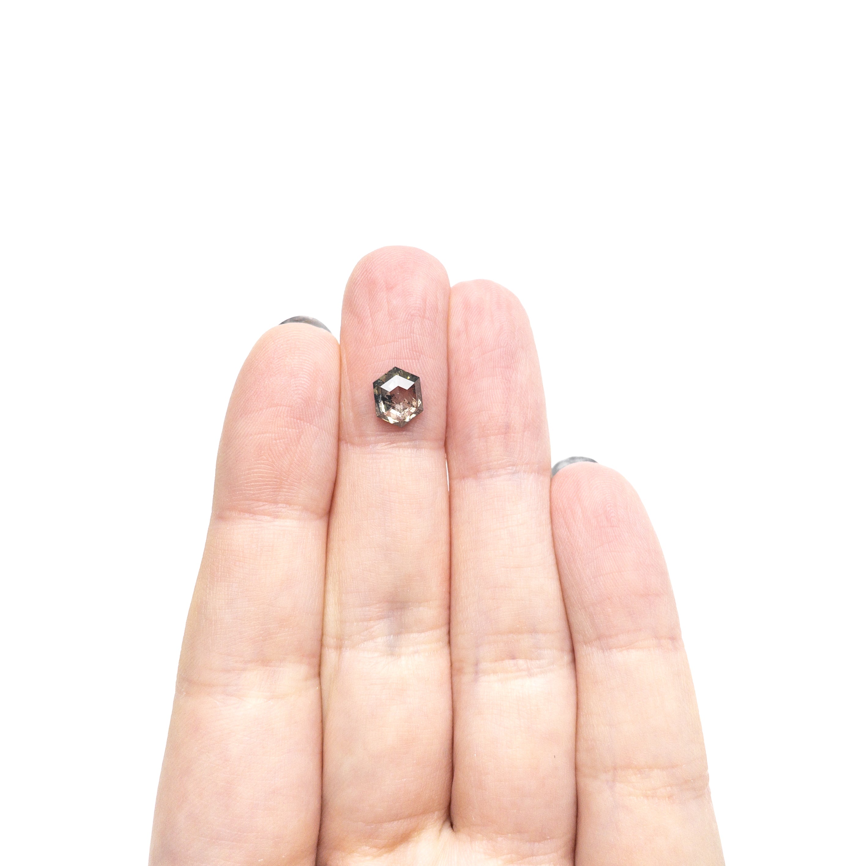 1.09ct 7.88x6.09x2.65mm Hexagon Rosecut 27539-08