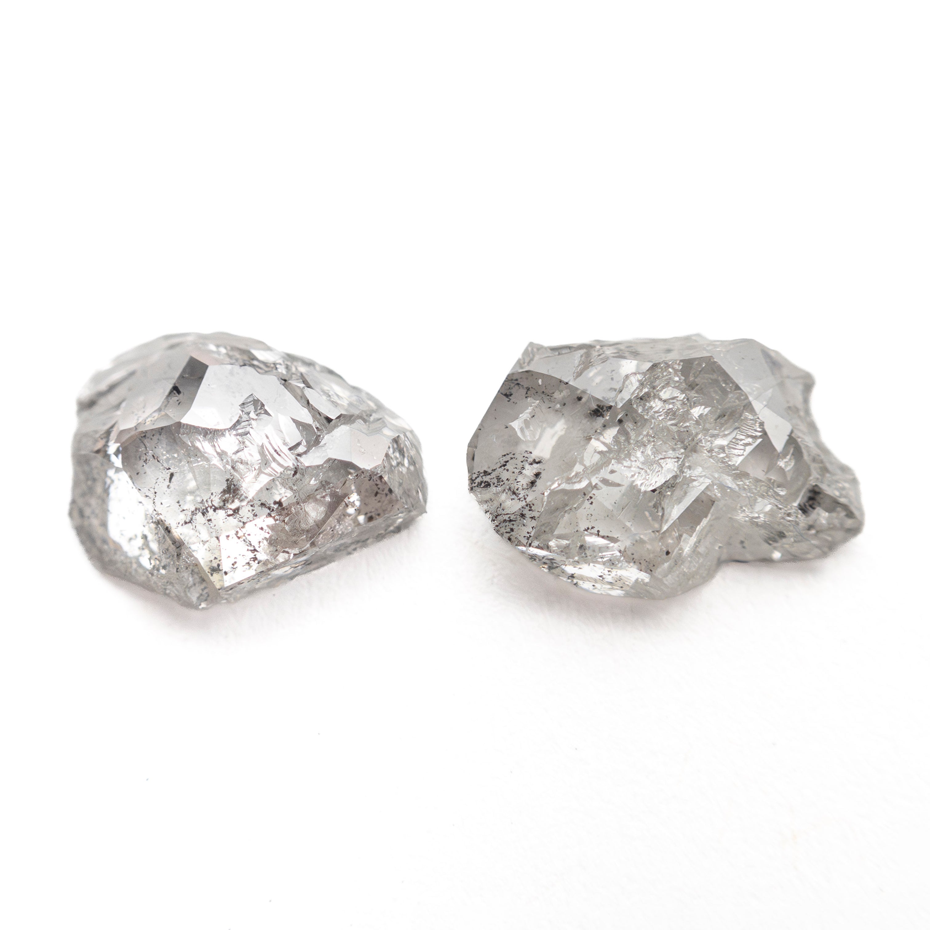 2.55cttw 2pc 7.93x6.39x3.01mm 8.60x6.19x2.94mm Polished Raw Diamond Matching Pair 🇨🇦 27698-01