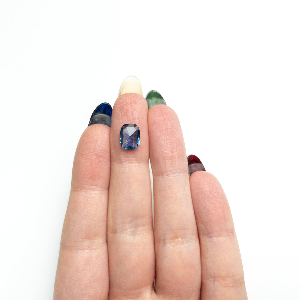 1.94ct 9.66x7.46x2.35mm Cushion Rosecut Sapphire 28294-01