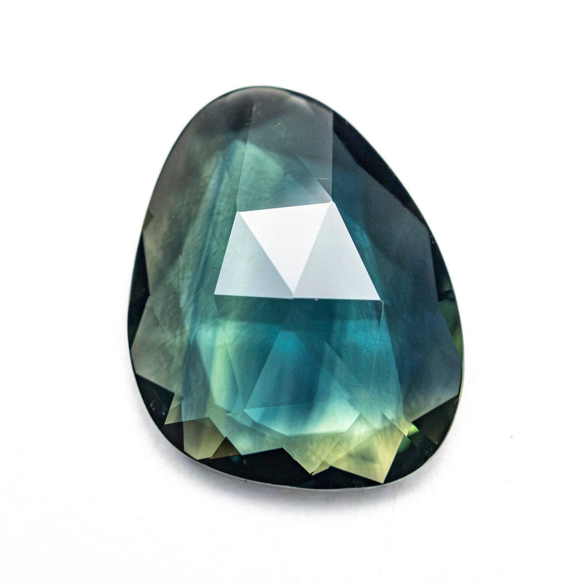3.11ct 12.12x9.62x2.85mm Amorphous Double Cut Sapphire 28298-14