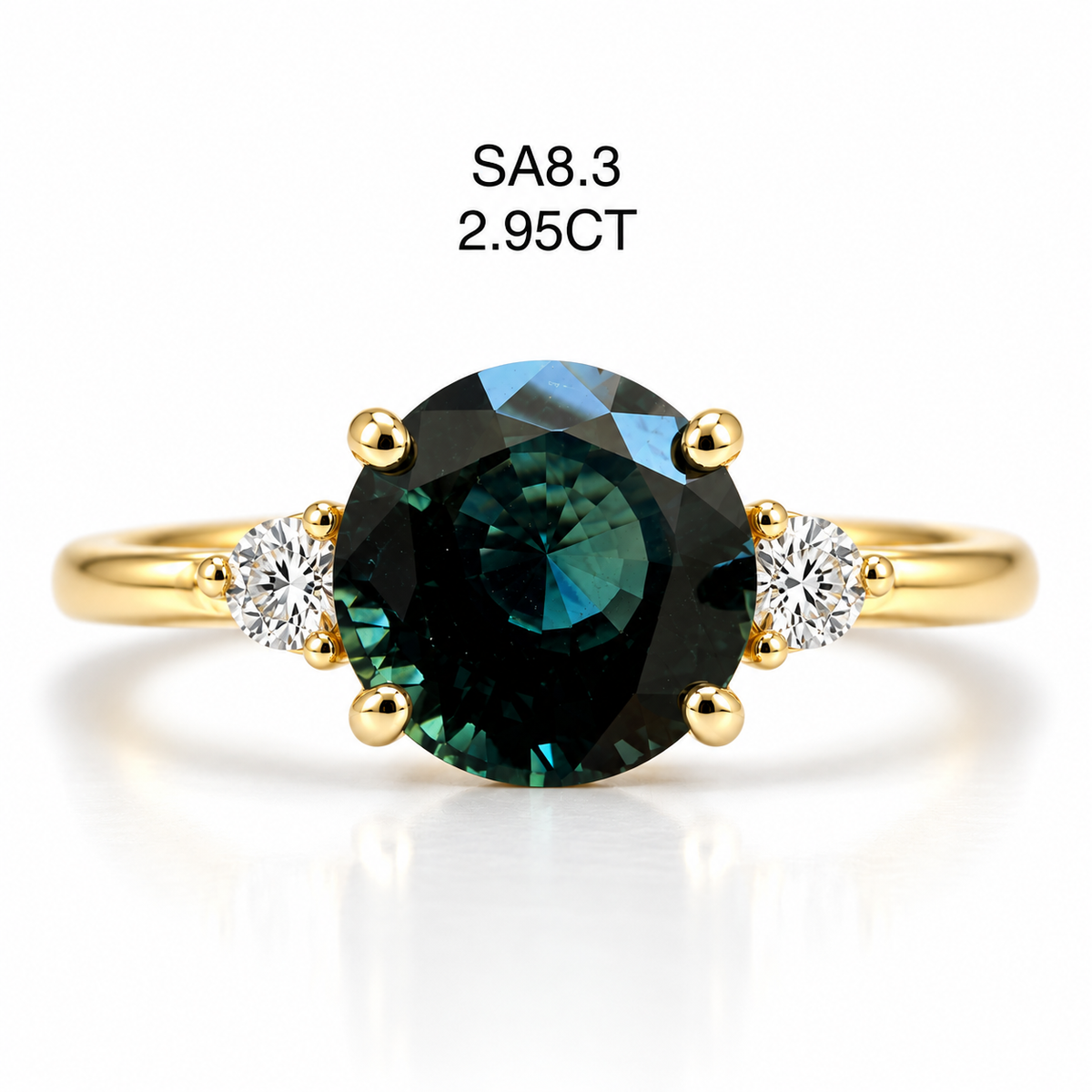 Design Your Own Partii Sapphire Ring - 2.95CTs