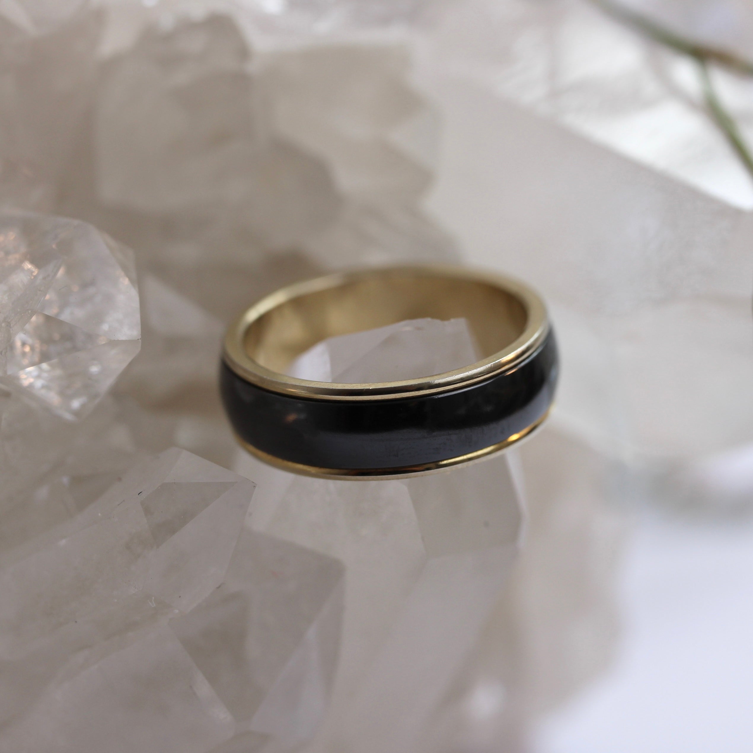 JULY SALE - Double Edged Zirconium Wedder - Q