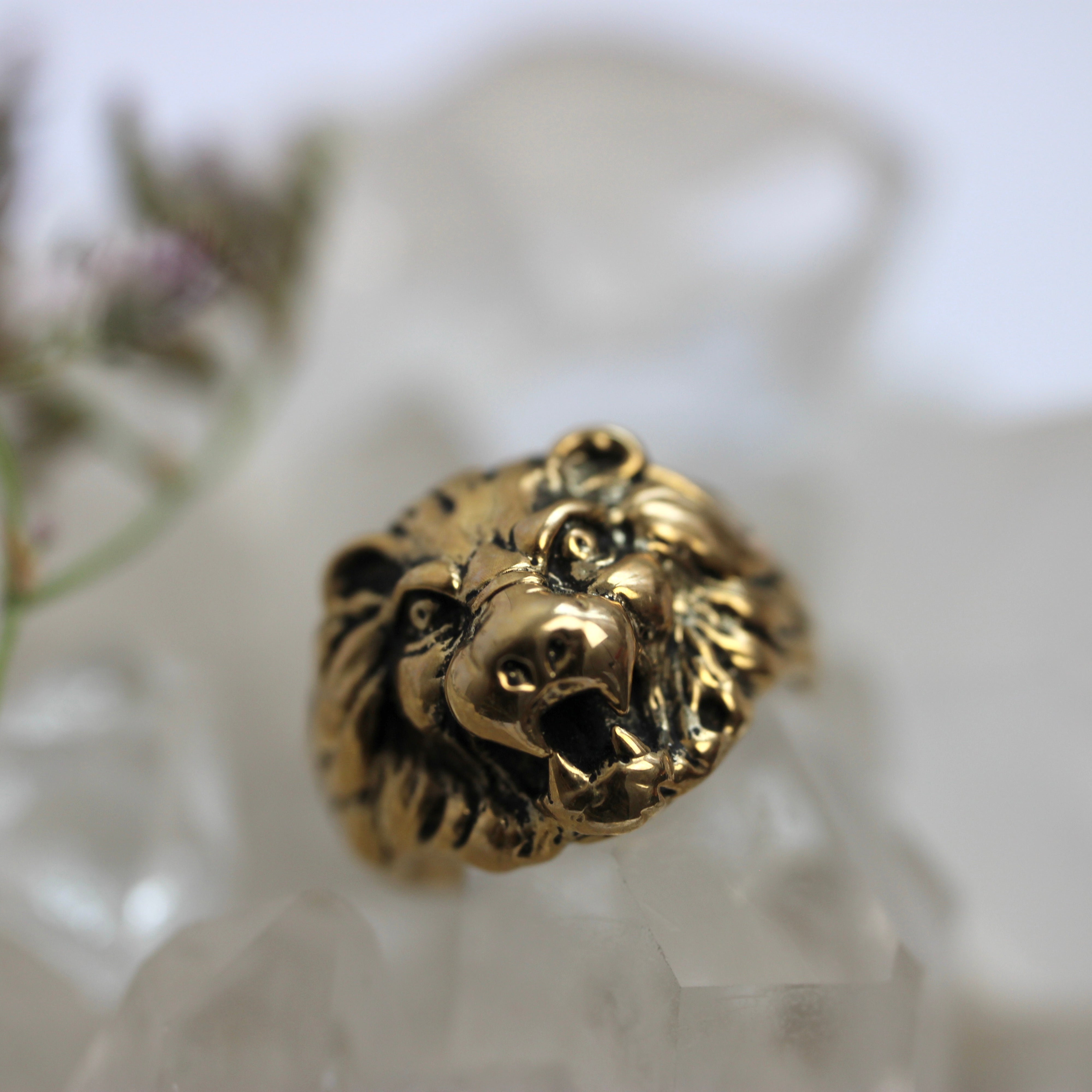 Lion - Yellow Gold - Ready to Ship