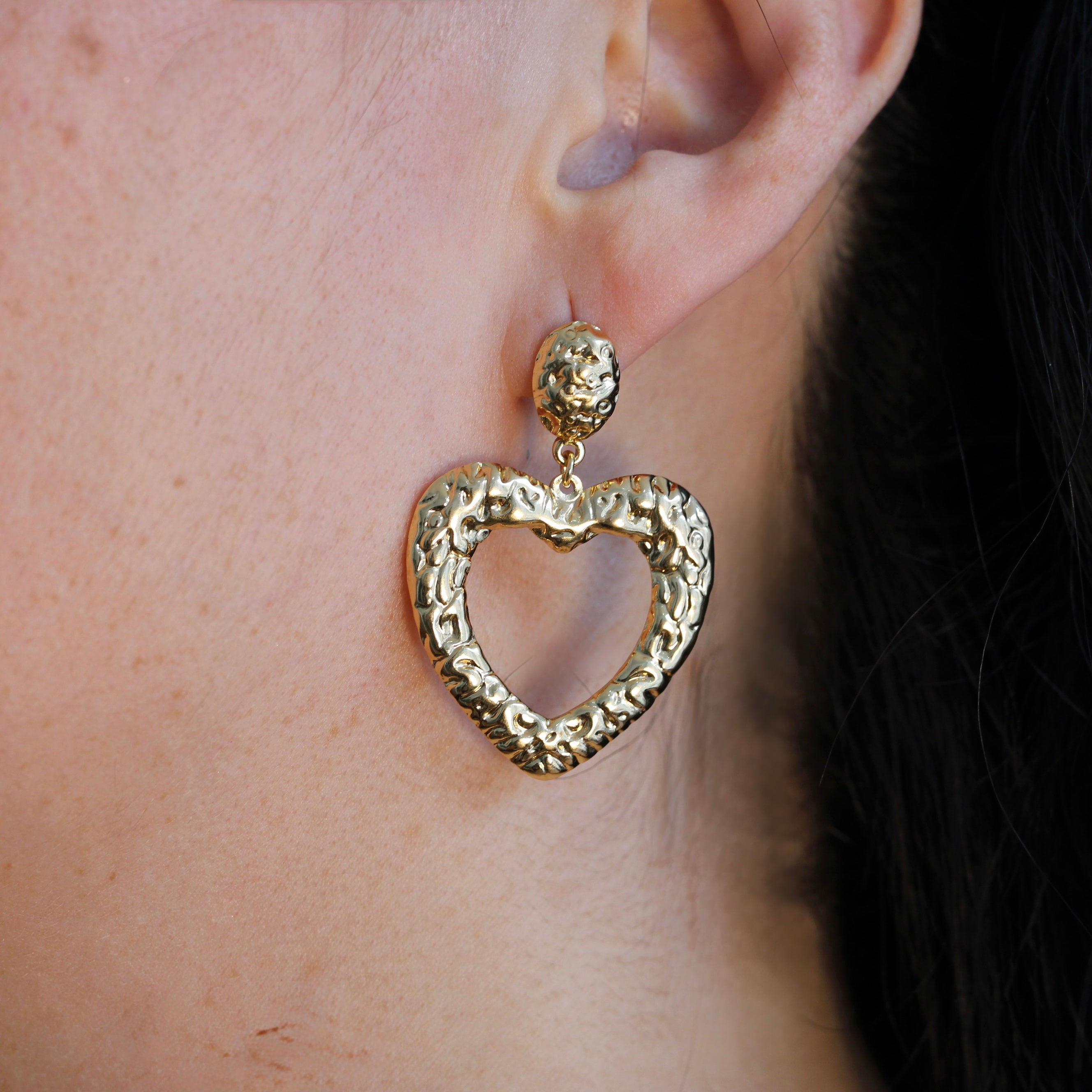 JULY SALE ~ Open Heart Earring