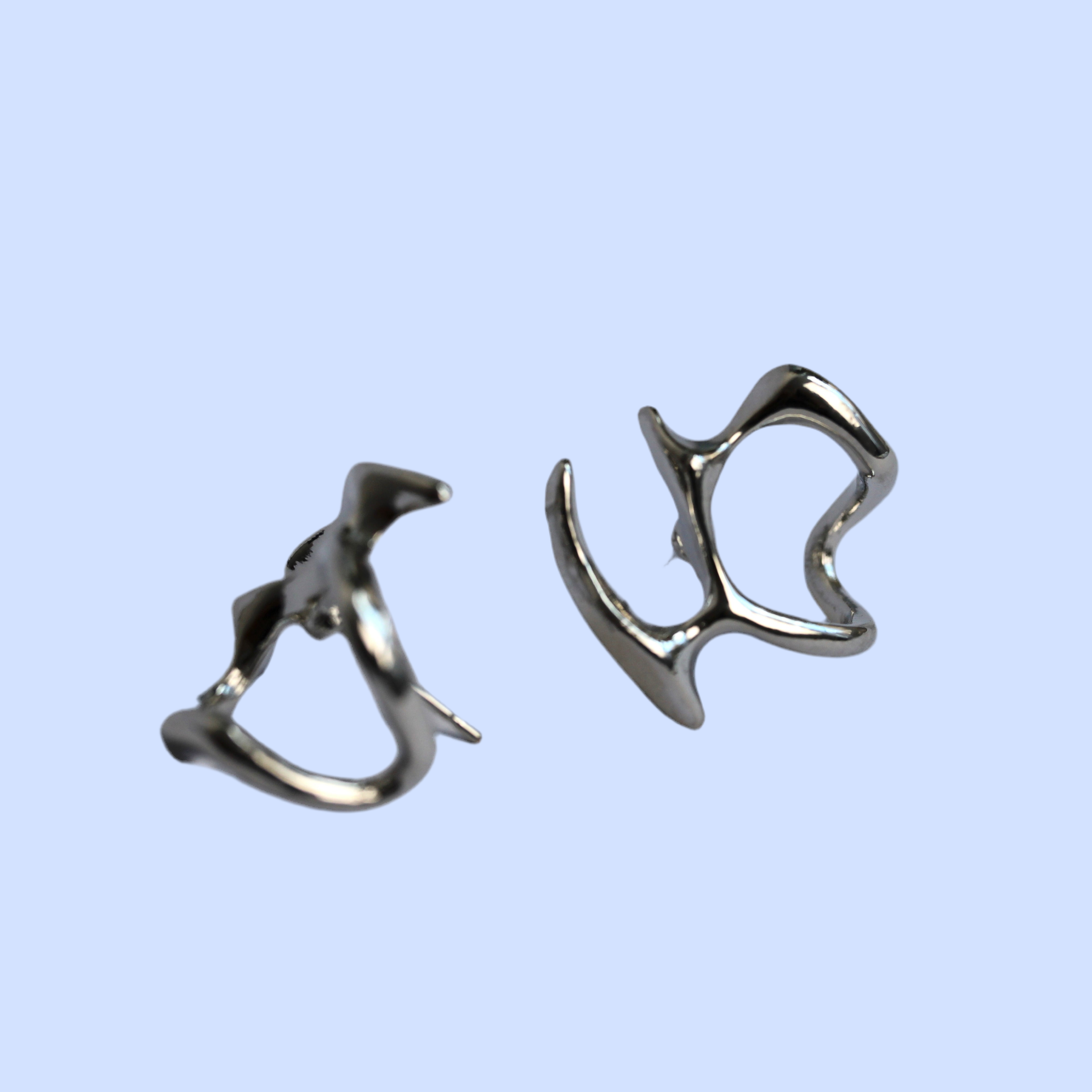 JULY SALE - Cyber Cuff Earrings