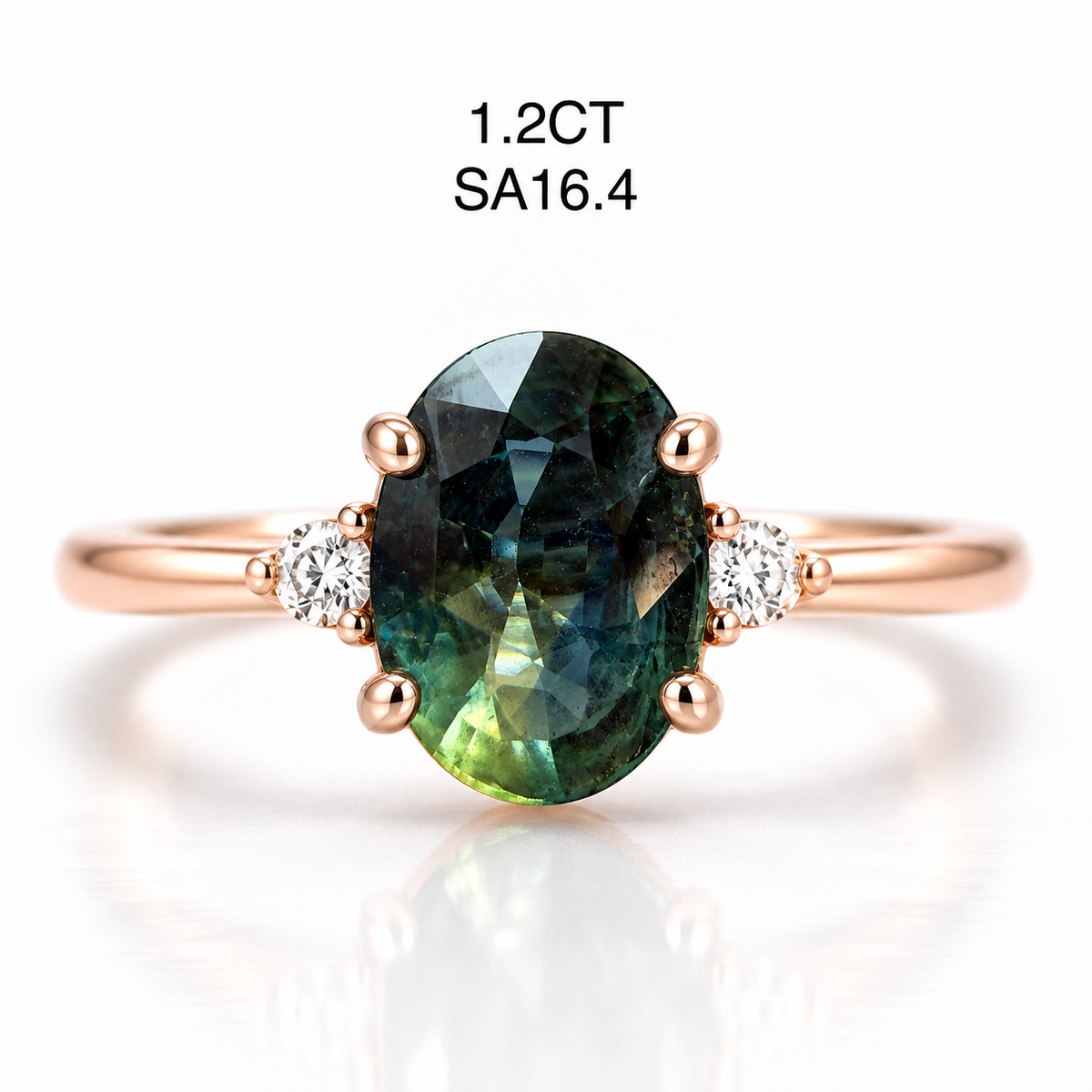 Design Your Own Partii Sapphire Ring - 1.2CTs