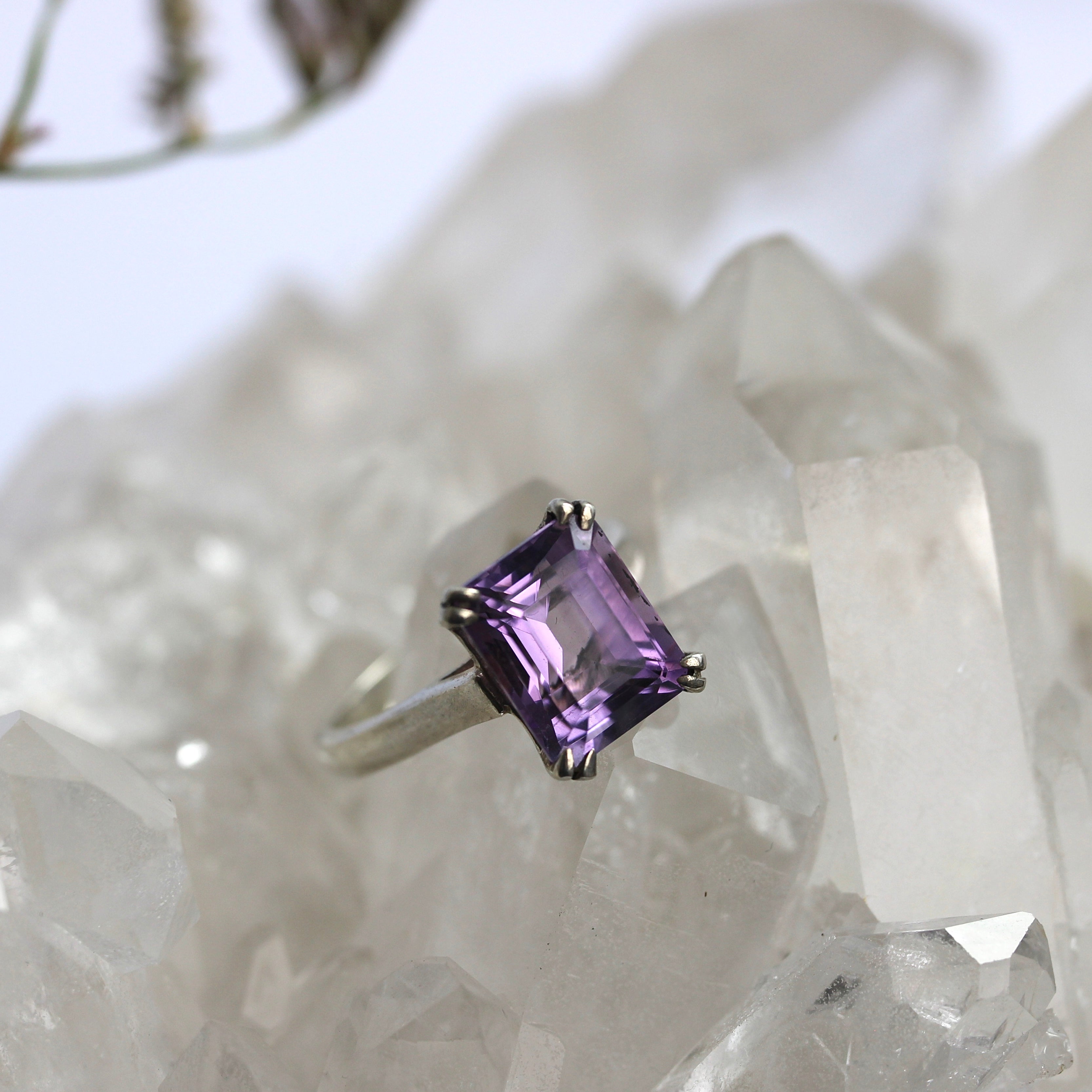 Empress - Amethyst - Sterling Silver - Ready to Ship