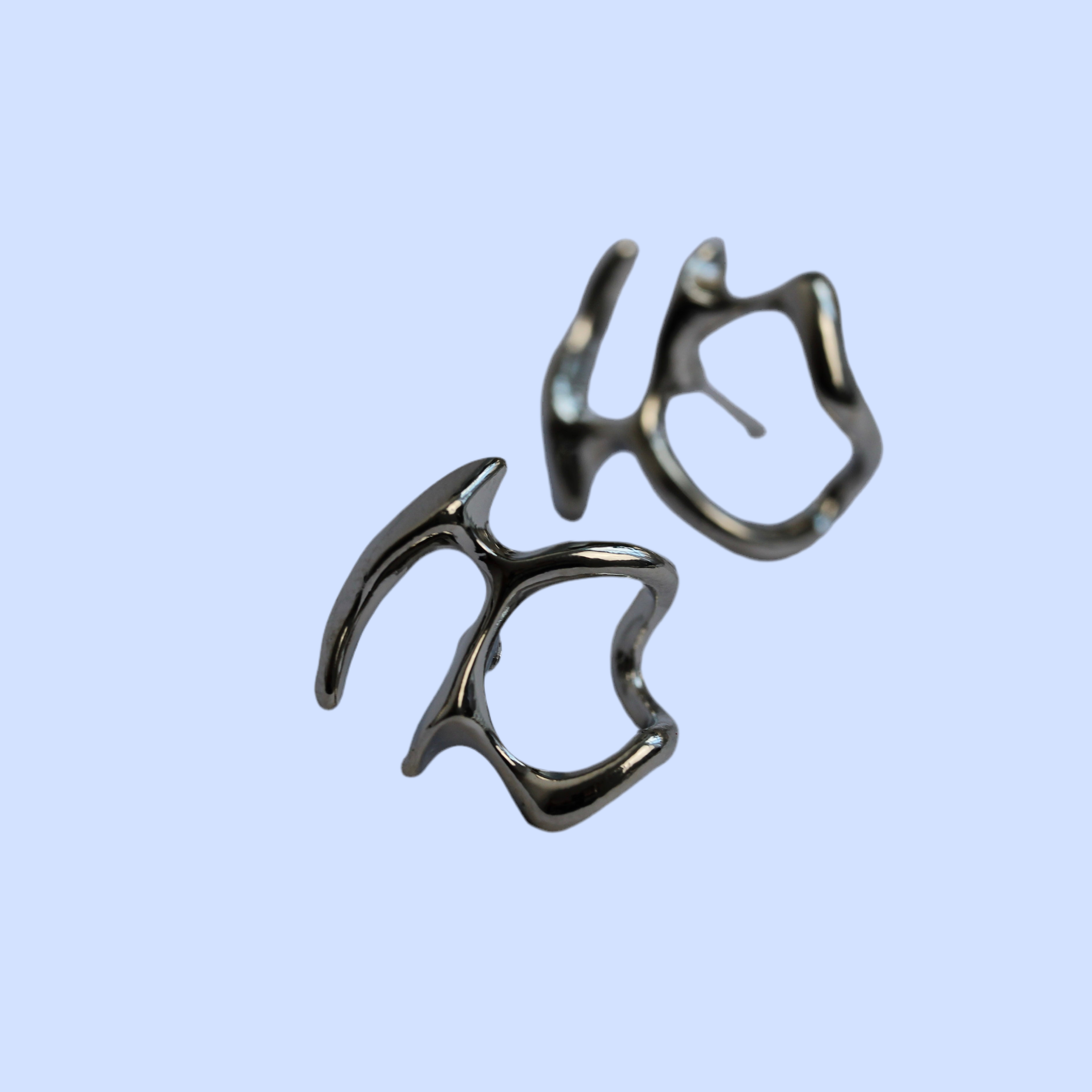 JULY SALE - Cyber Cuff Earrings