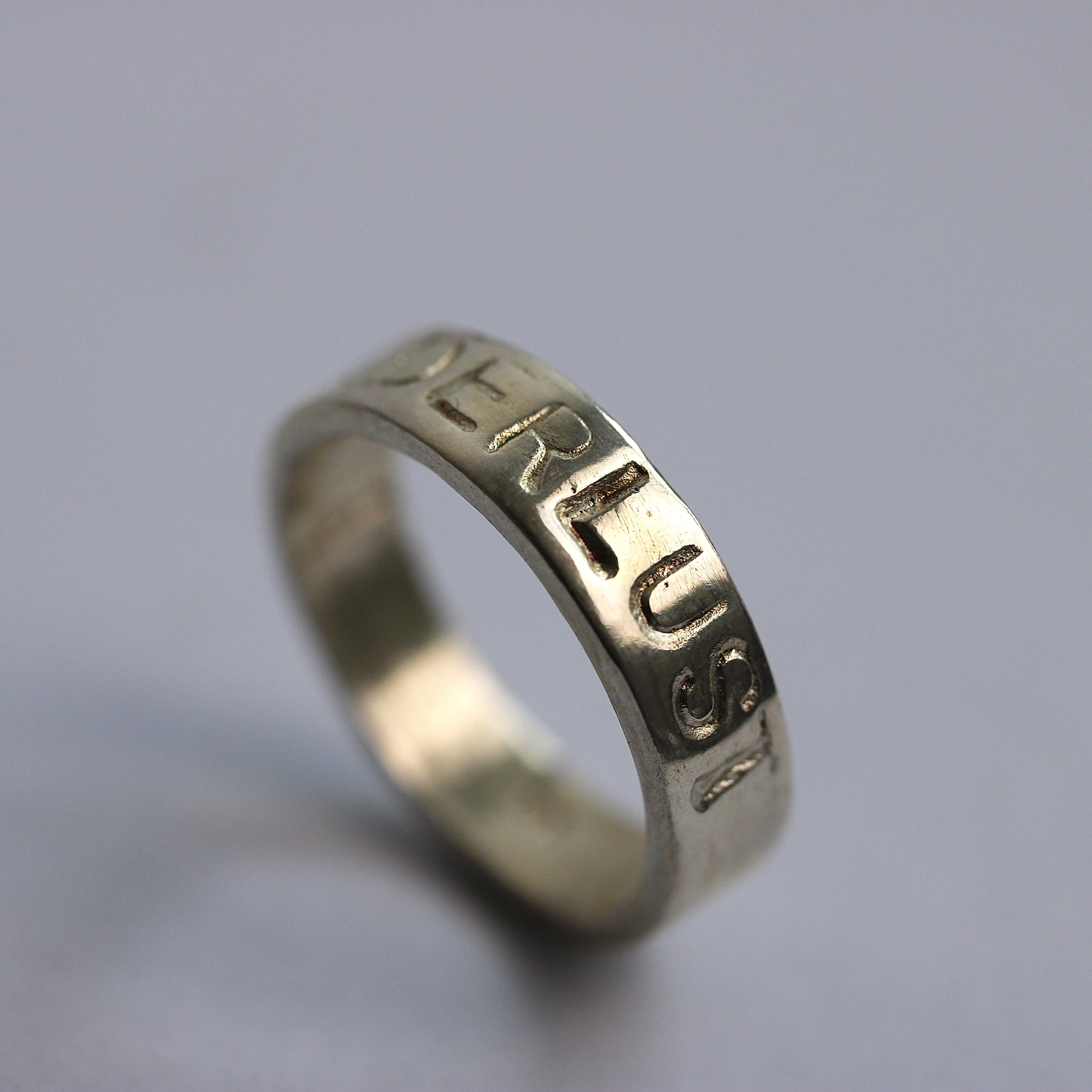 JULY SALE - Wanderlust Band - Sterling Silver - Size P