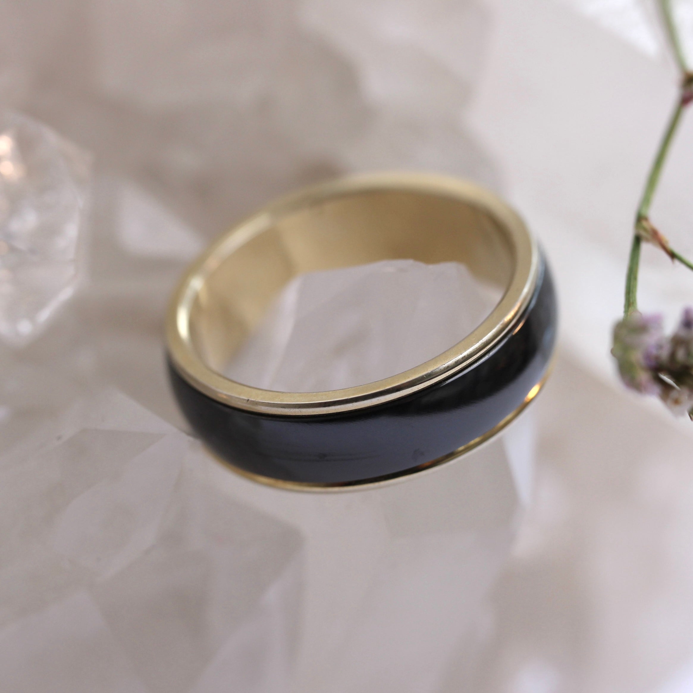 JULY SALE - Double Edged Zirconium Wedder - Q