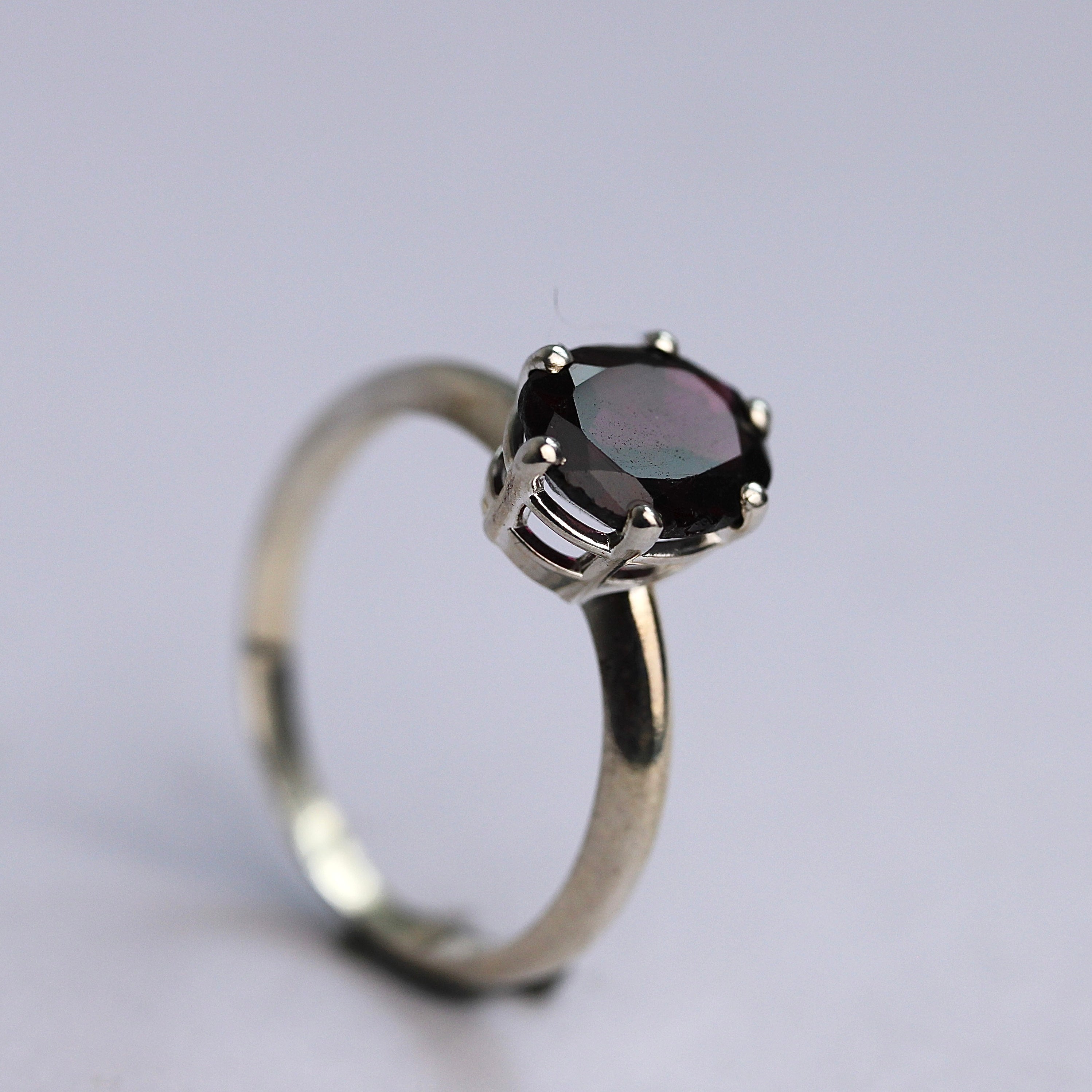 JULY SALE - 6 Claw Kitsune - Sterling Silver - Size N
