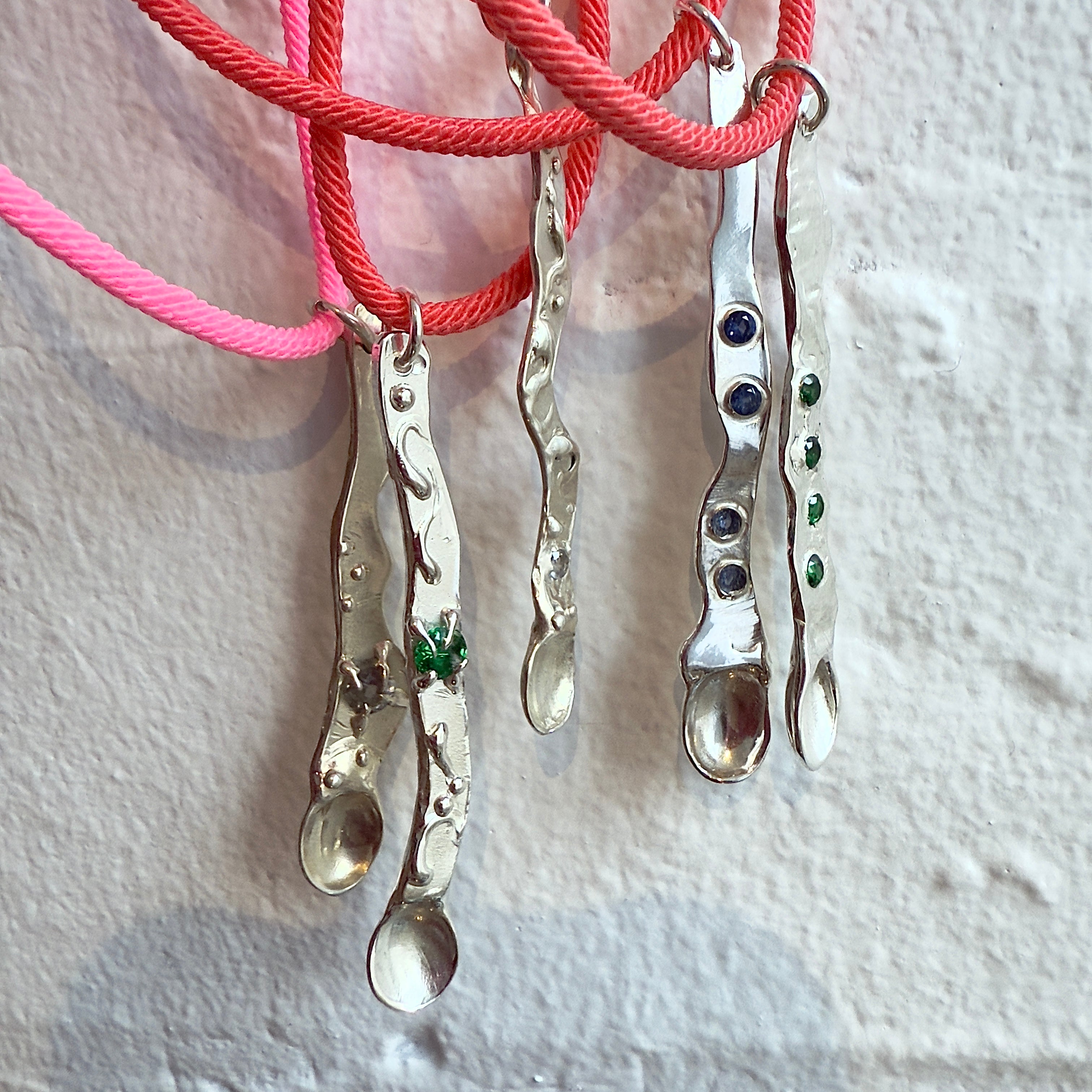 Tea Party Spoons – Sterling Silver