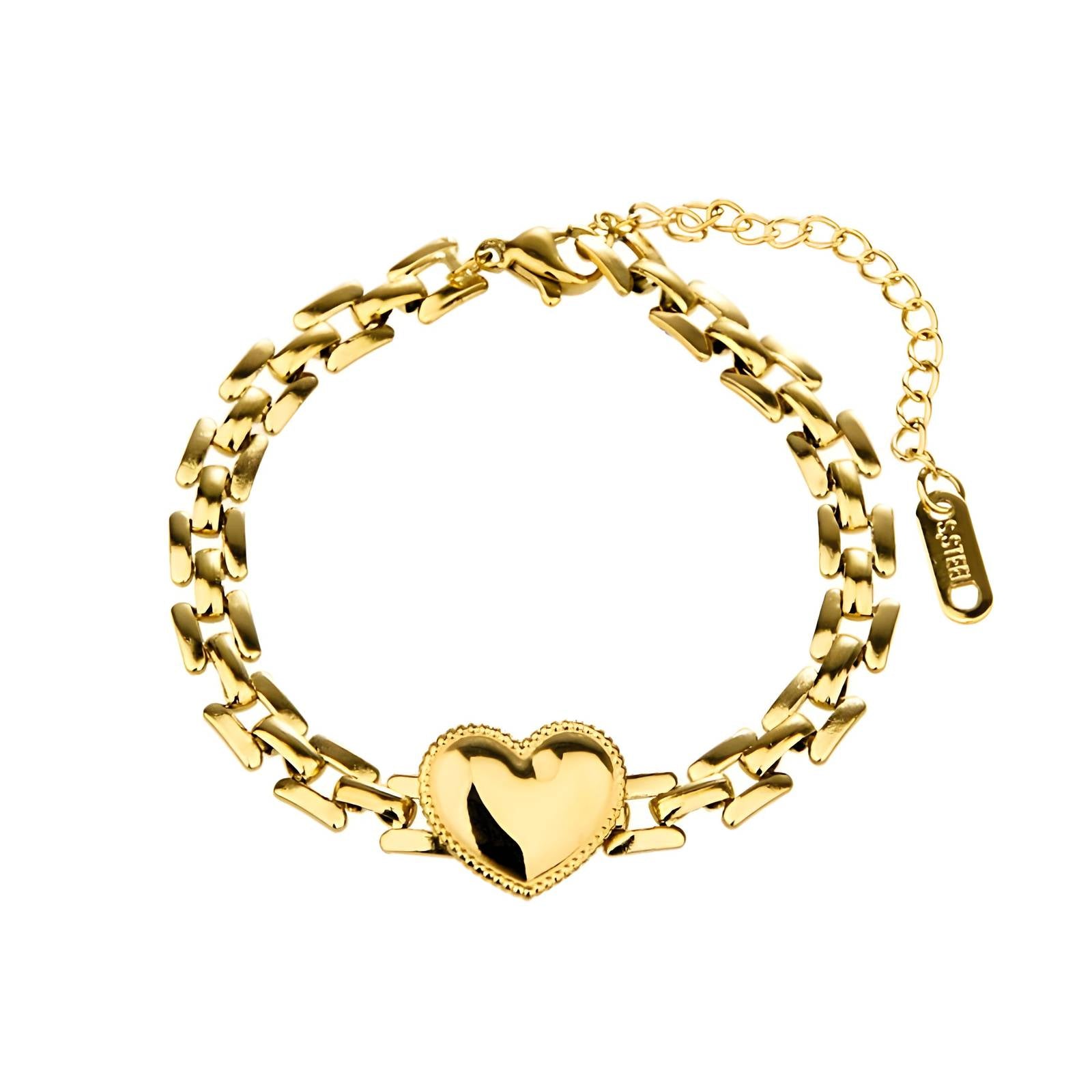 JULY SALE ~ Heart + Chain Bracelet