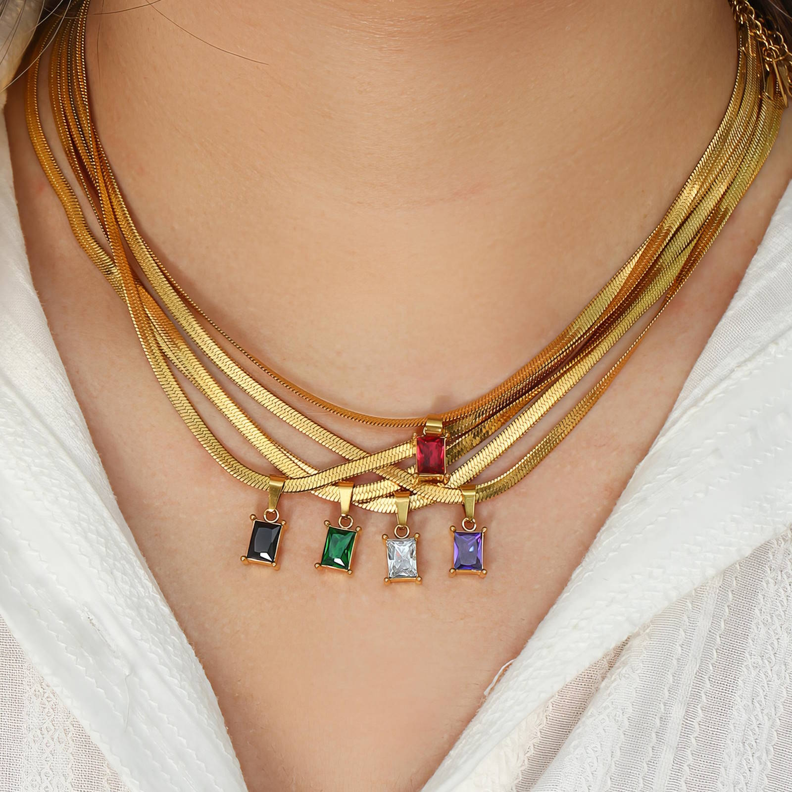 JULY SALE ~ Emerald Necklace