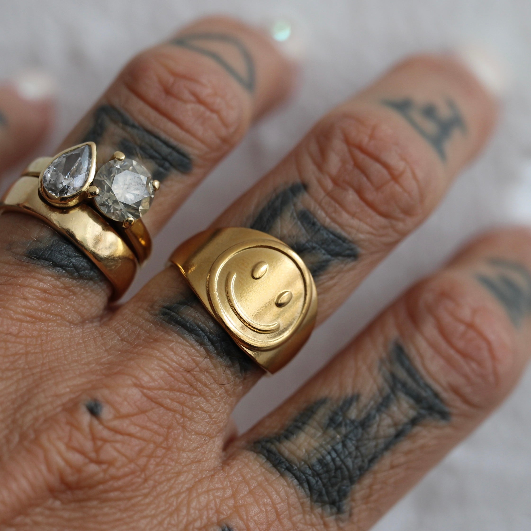 JULY SALE ~ Smiley Ring