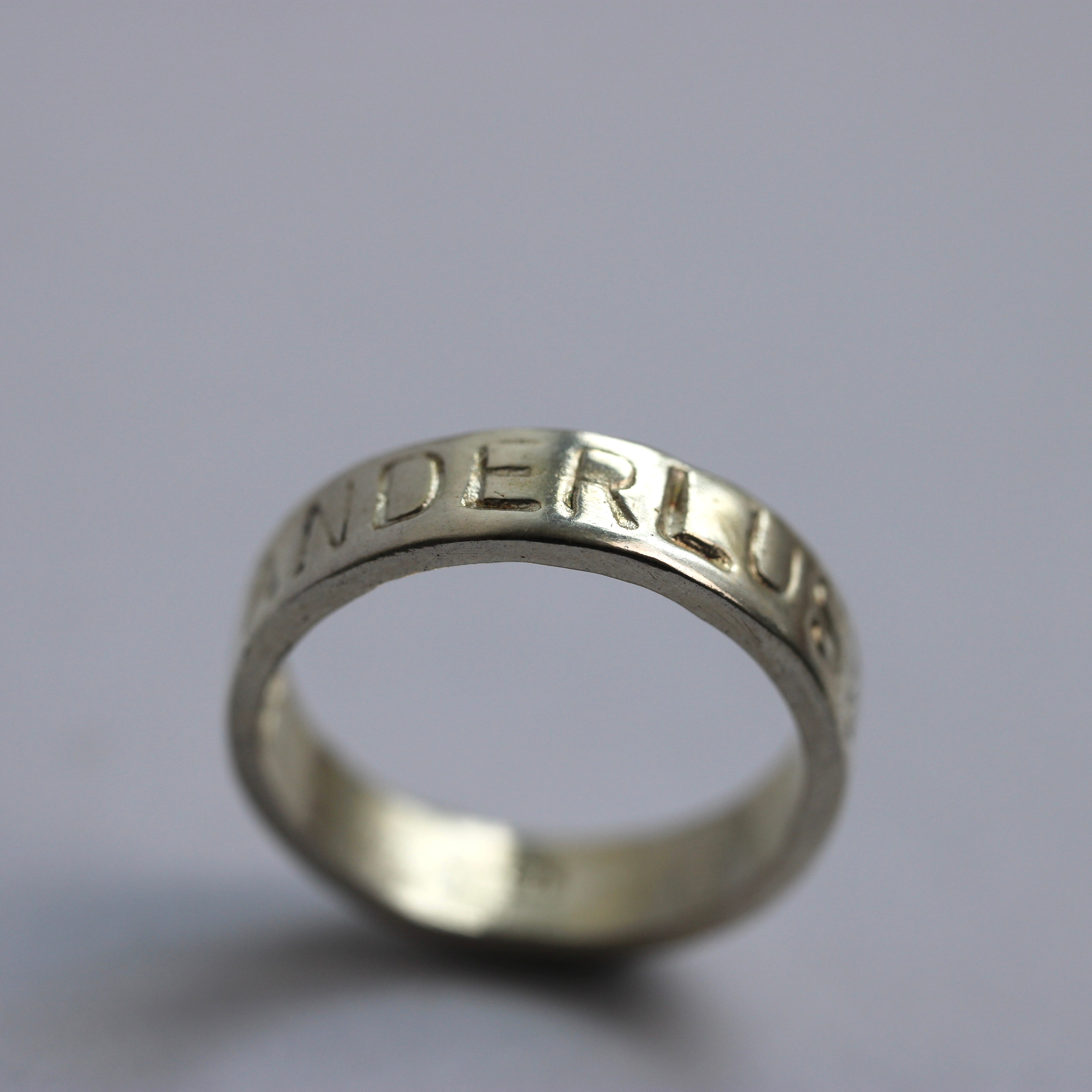 JULY SALE - Wanderlust Band - Sterling Silver - Size P