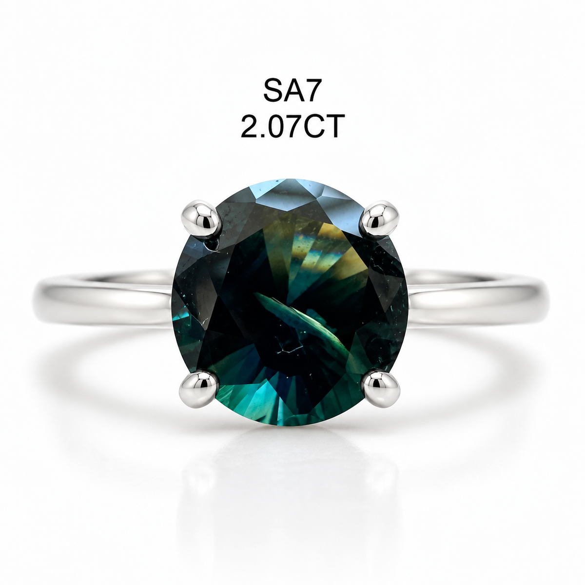 Design Your Own Partii Sapphire Ring - 2.07CTs