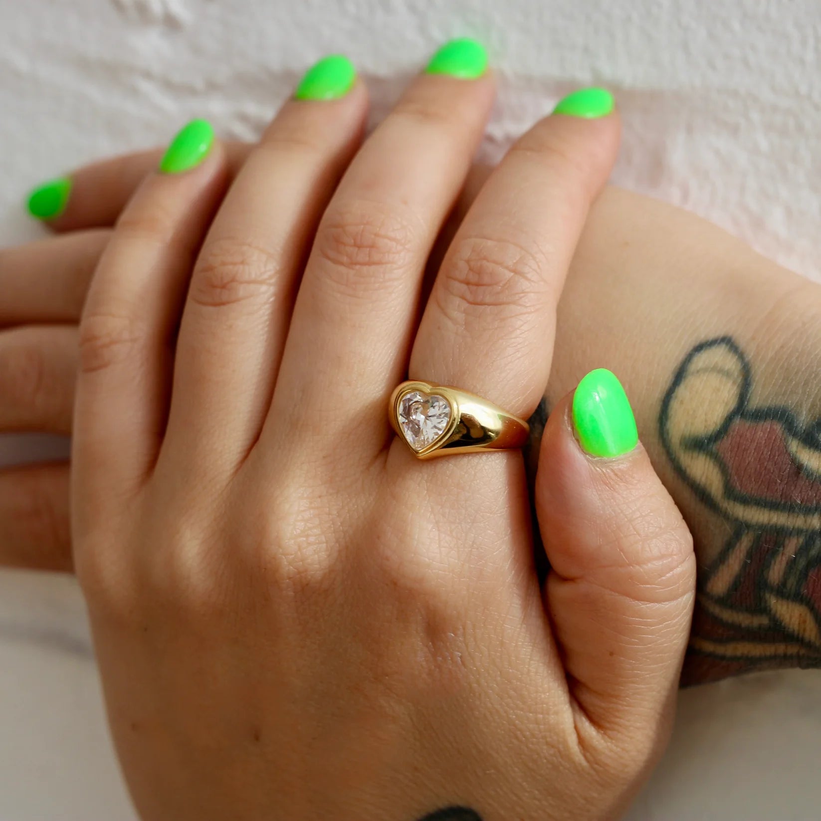 Base ~ Biggie Heart Ring