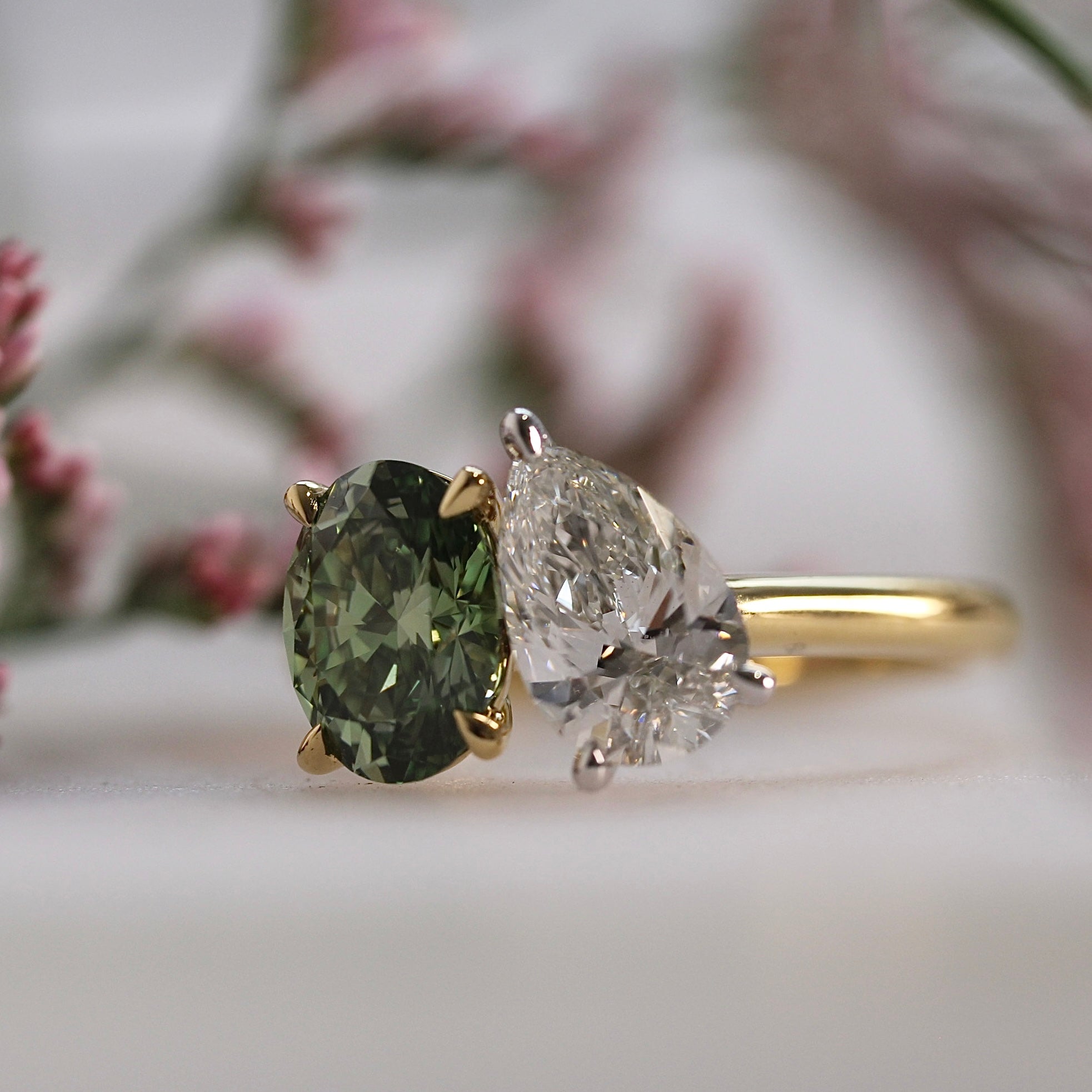 Lab Grown Diamond Toi et Moi – Ready to Ship