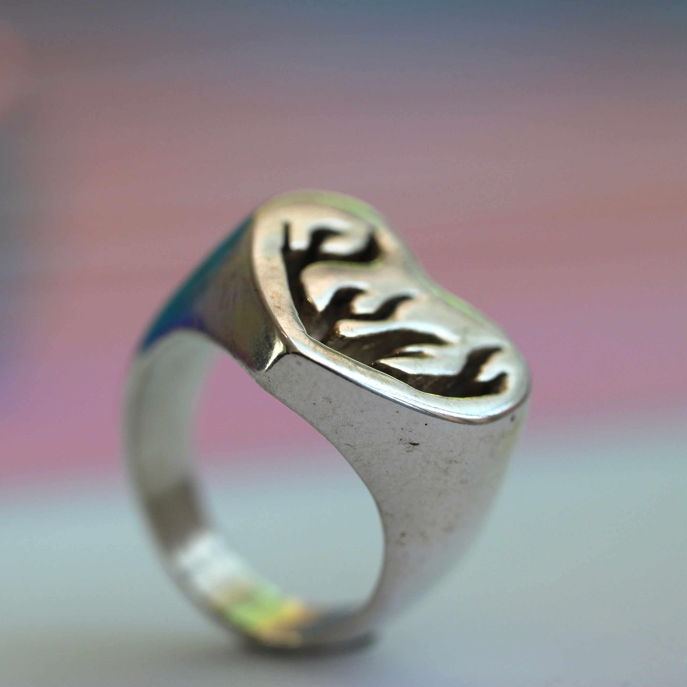 Hearts on Fire Signet ~ One Of A Kind