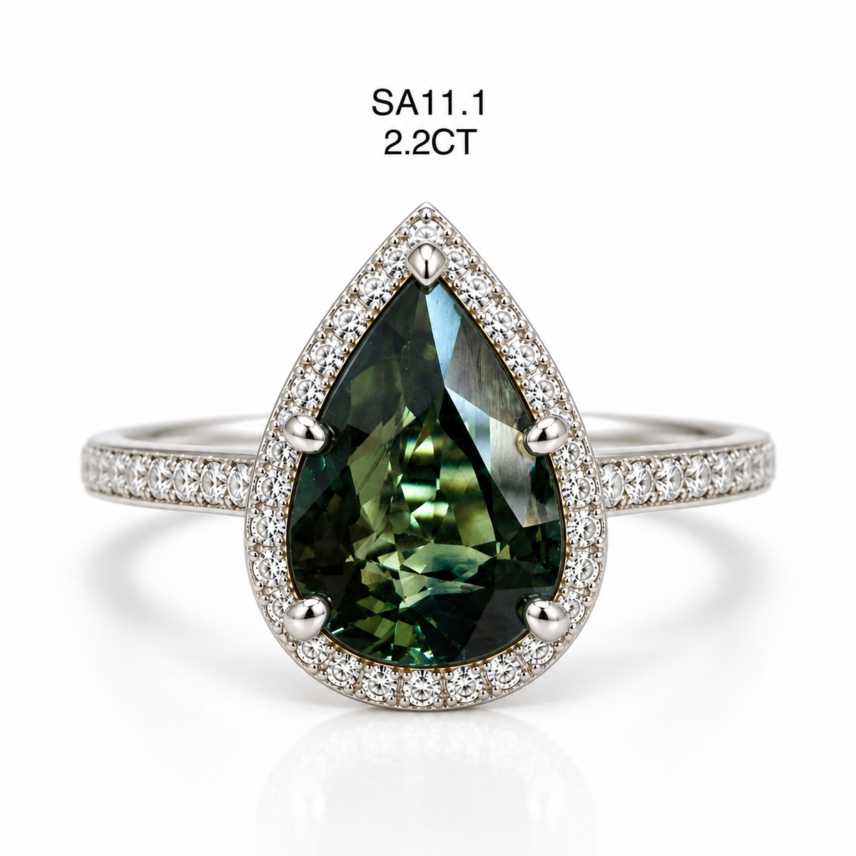 Design Your Own Partii Sapphire Ring - 2.2CTs
