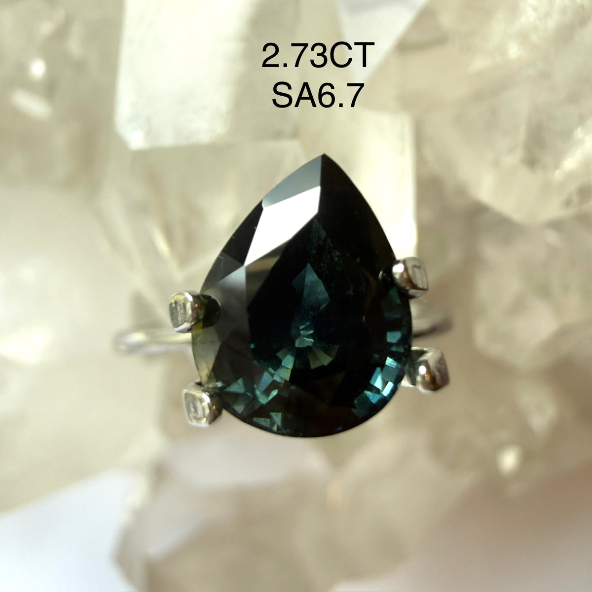Design Your Own Partii Sapphire Ring - 2.73CTs