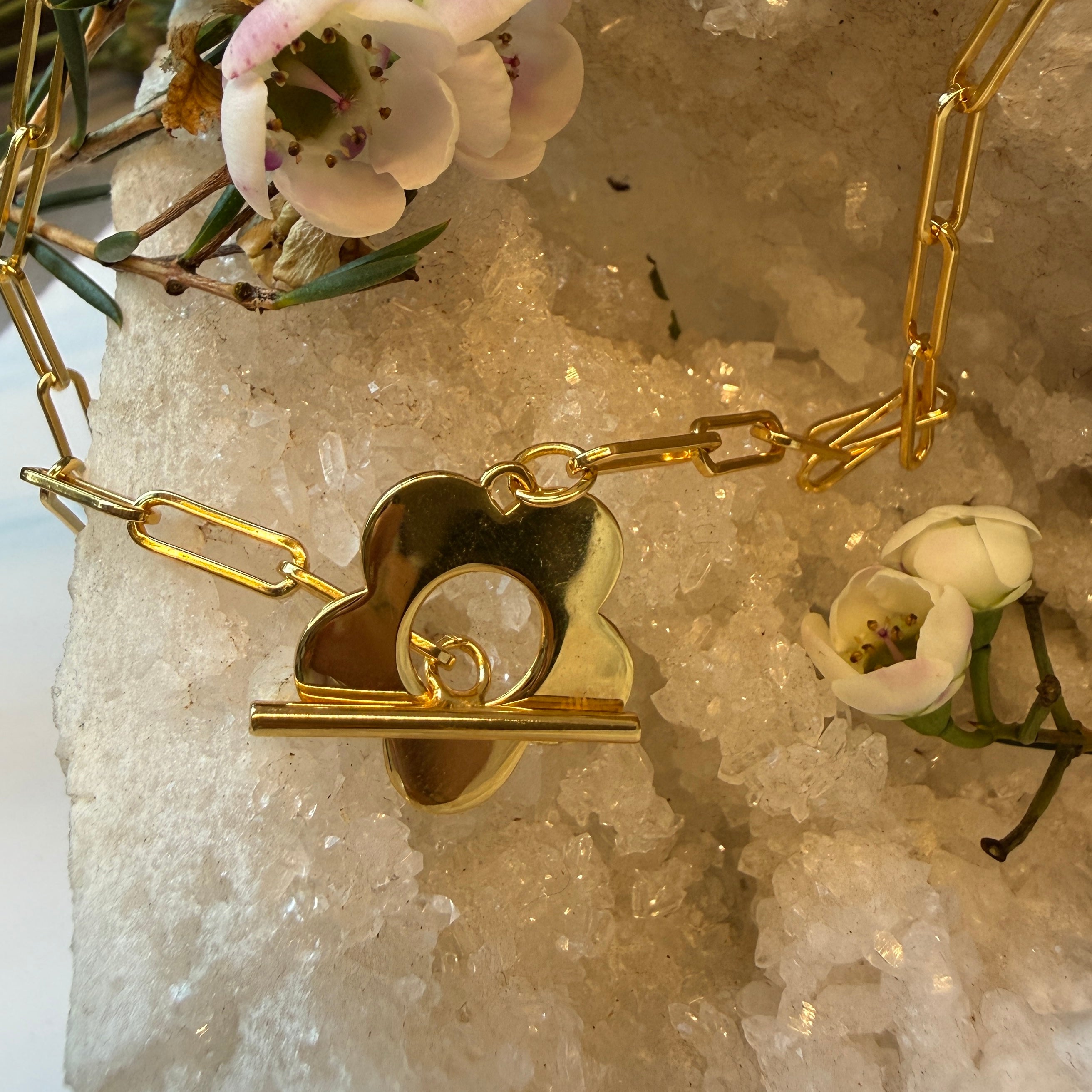 JULY SALE -Flower Choker Chain
