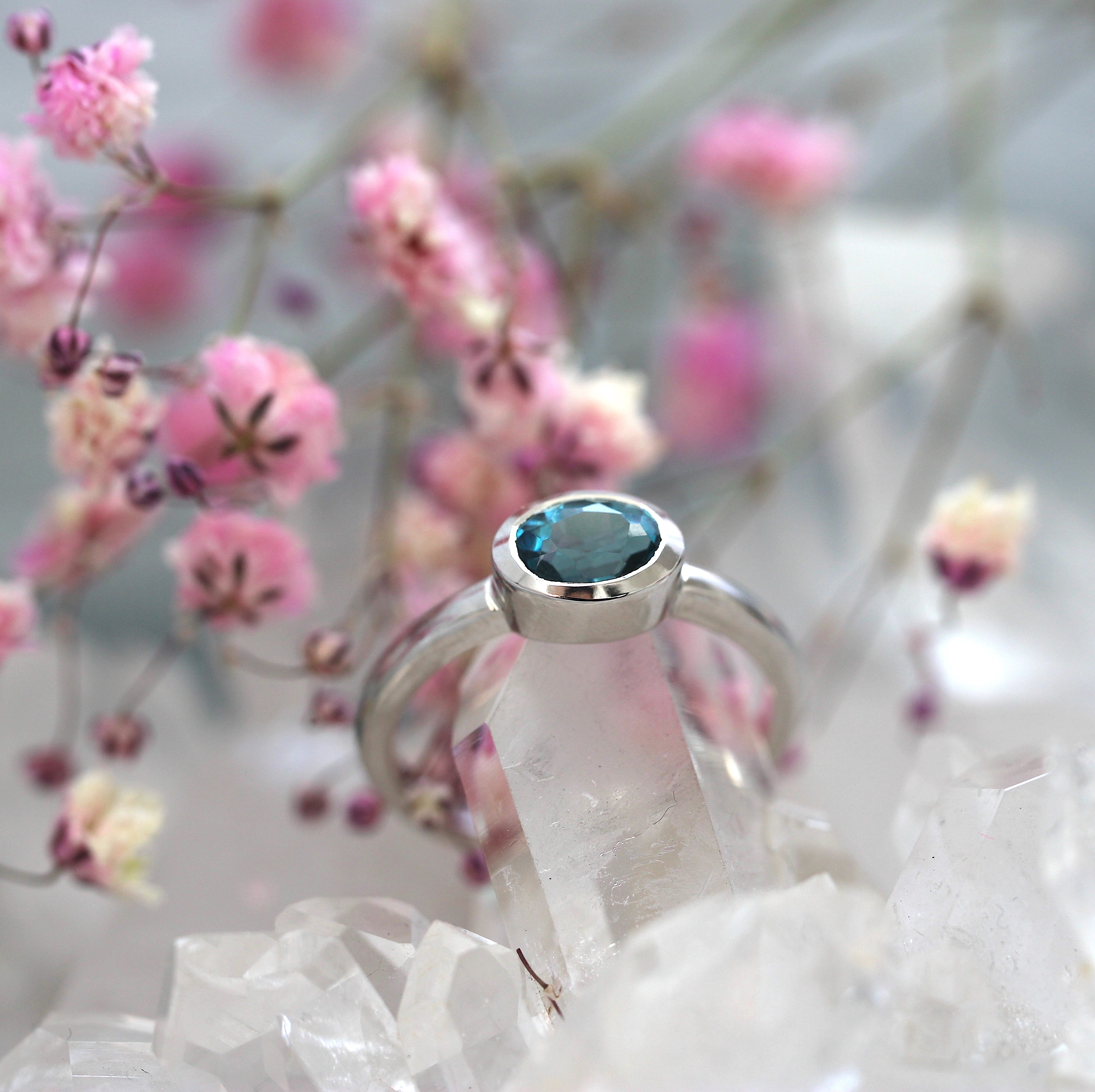 East West London Blue Topaz - Ready To Ship