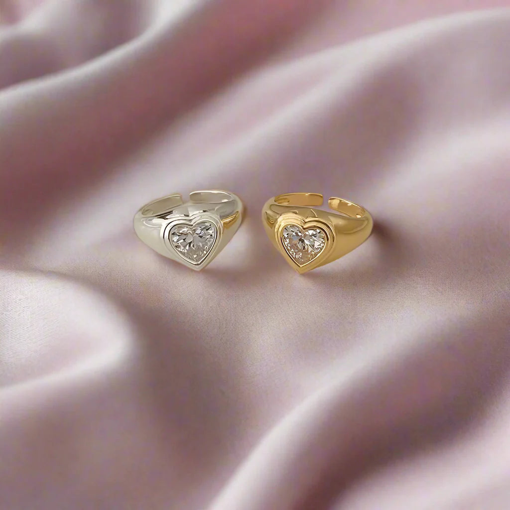Base ~ Biggie Heart Ring