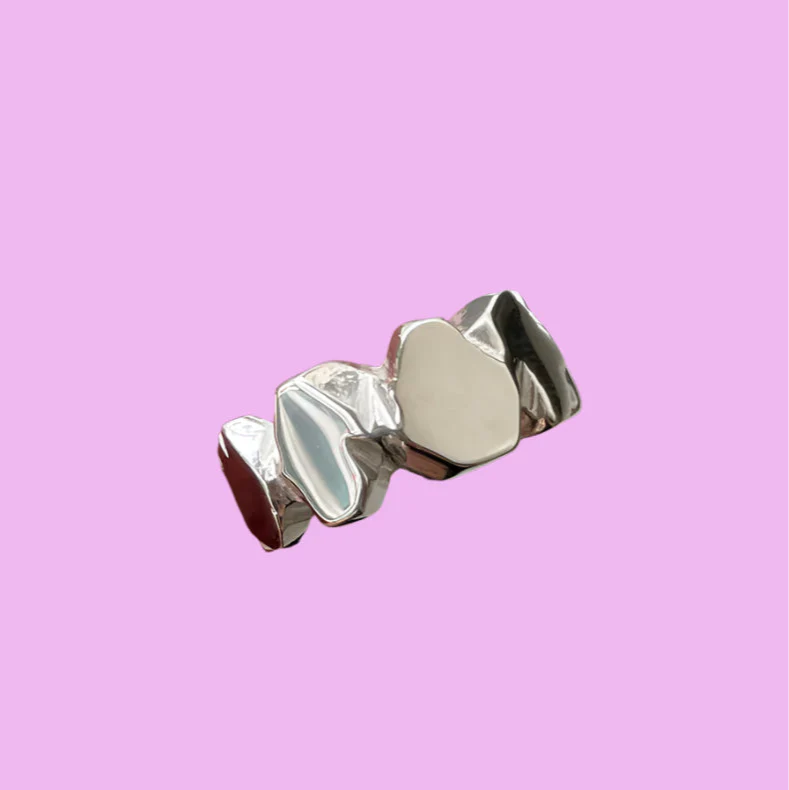 Base ~ Silver Stone Ring
