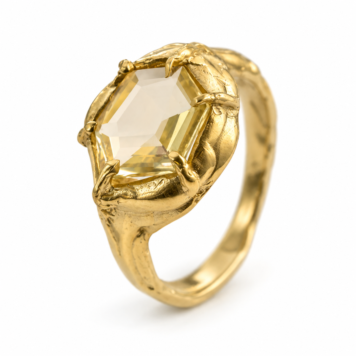 Portrait Cut Sapphire - One of a Kind