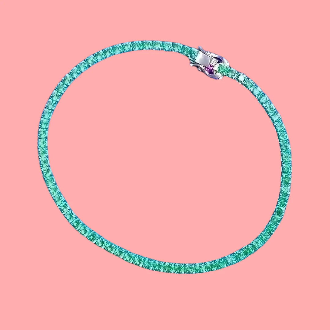 Base ~ Rainbow Tennis Bracelet
