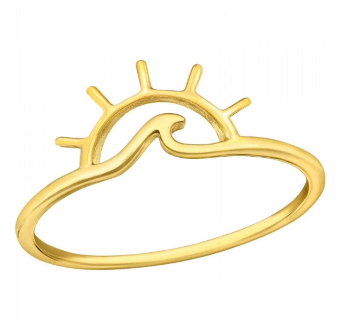 Rise + Shine Ring - Gold Plated