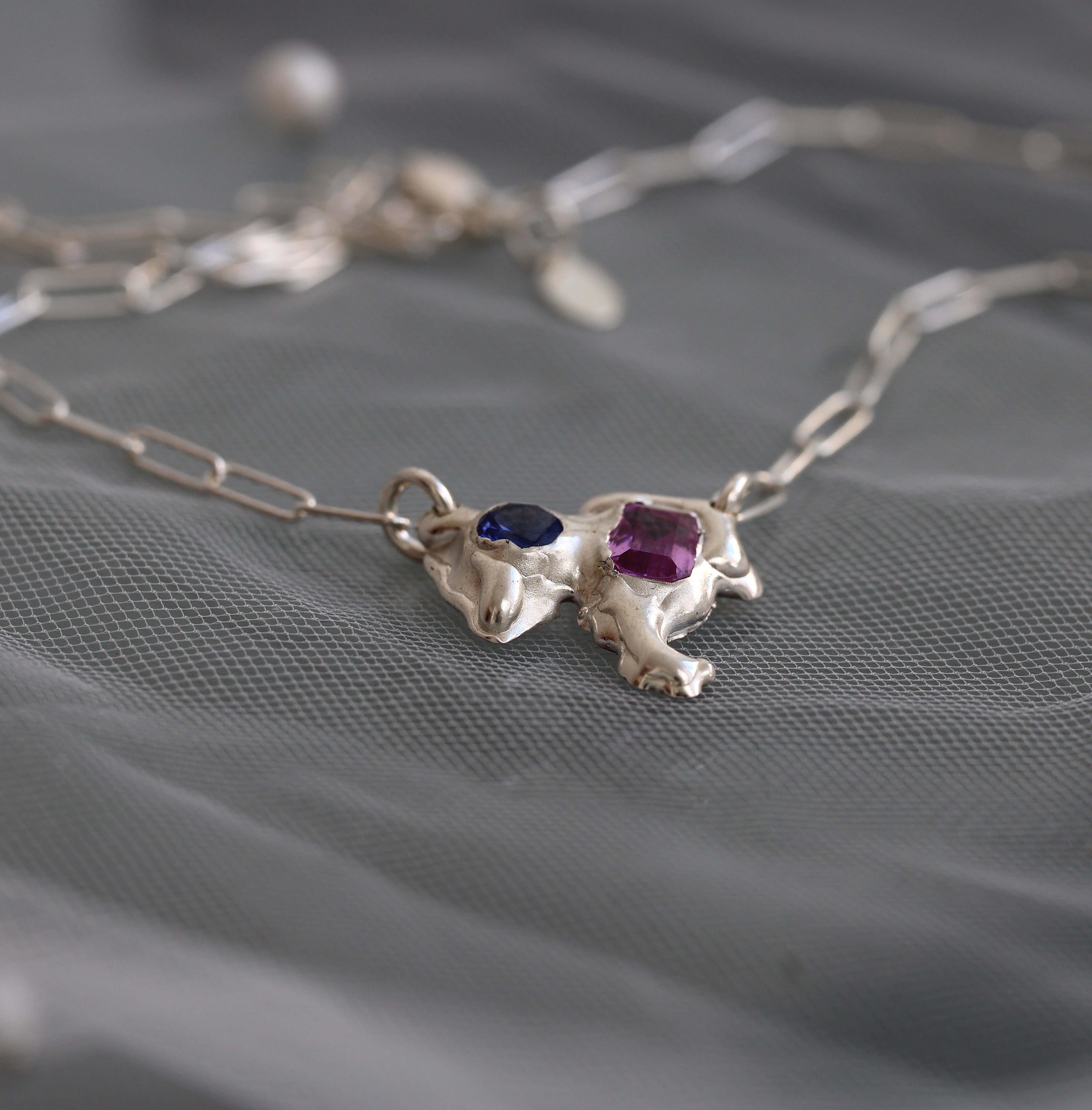 Double Bubble Necklace ~ One Of A Kind